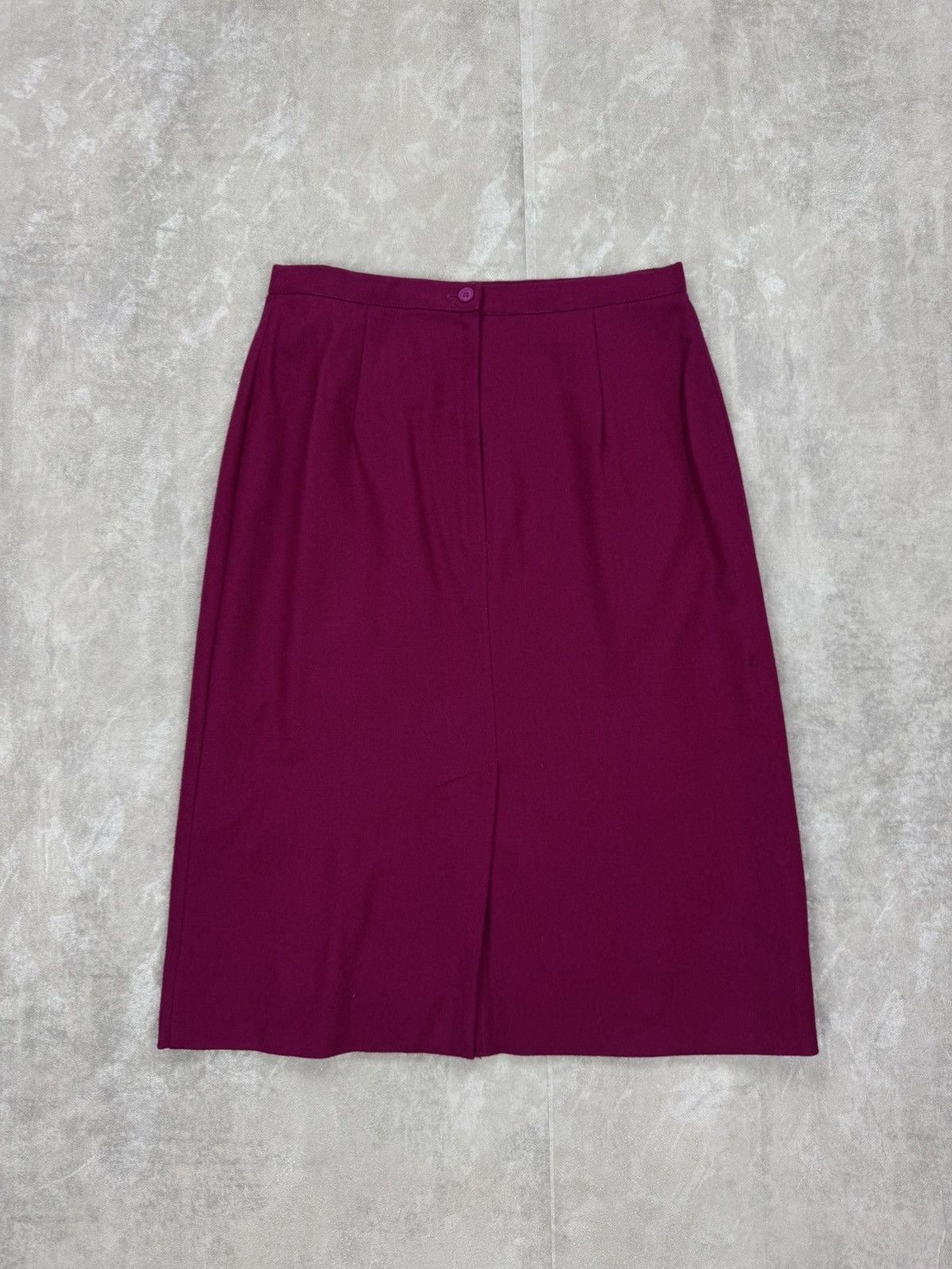 Other Michele Pure Wool pink skirt Vintage ILGWU made in USA Size 26" / US 2 / IT 38 - 2 Thumbnail
