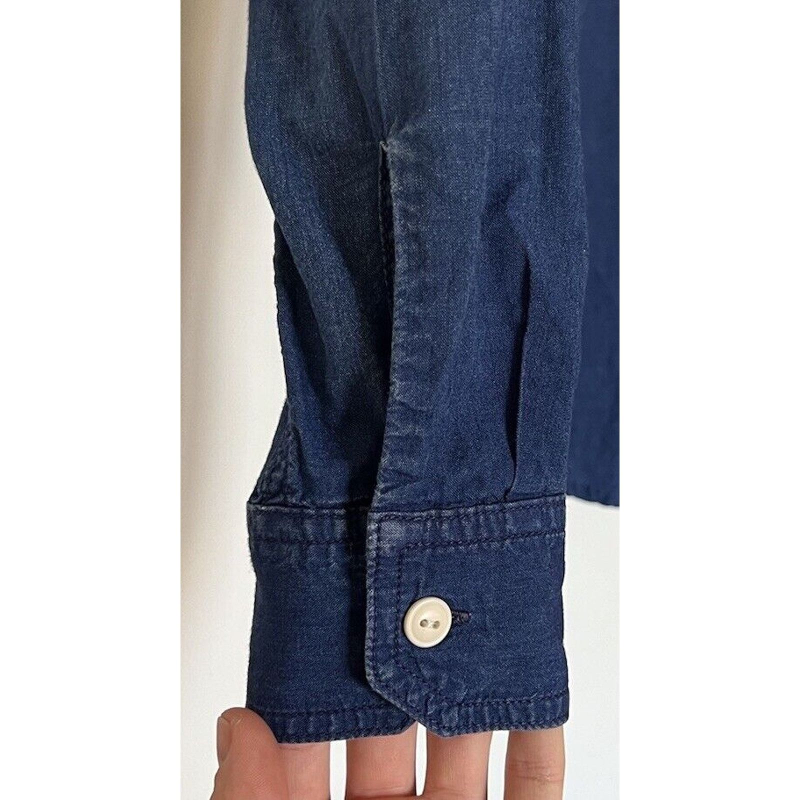 A.P.C. × Carhartt × Carhartt Wip A.P.C. X Carhartt WIP Sailor Work Shirt Men’s S Indigo FW13 Size US S / EU 44-46 / 1 - 3 Thumbnail