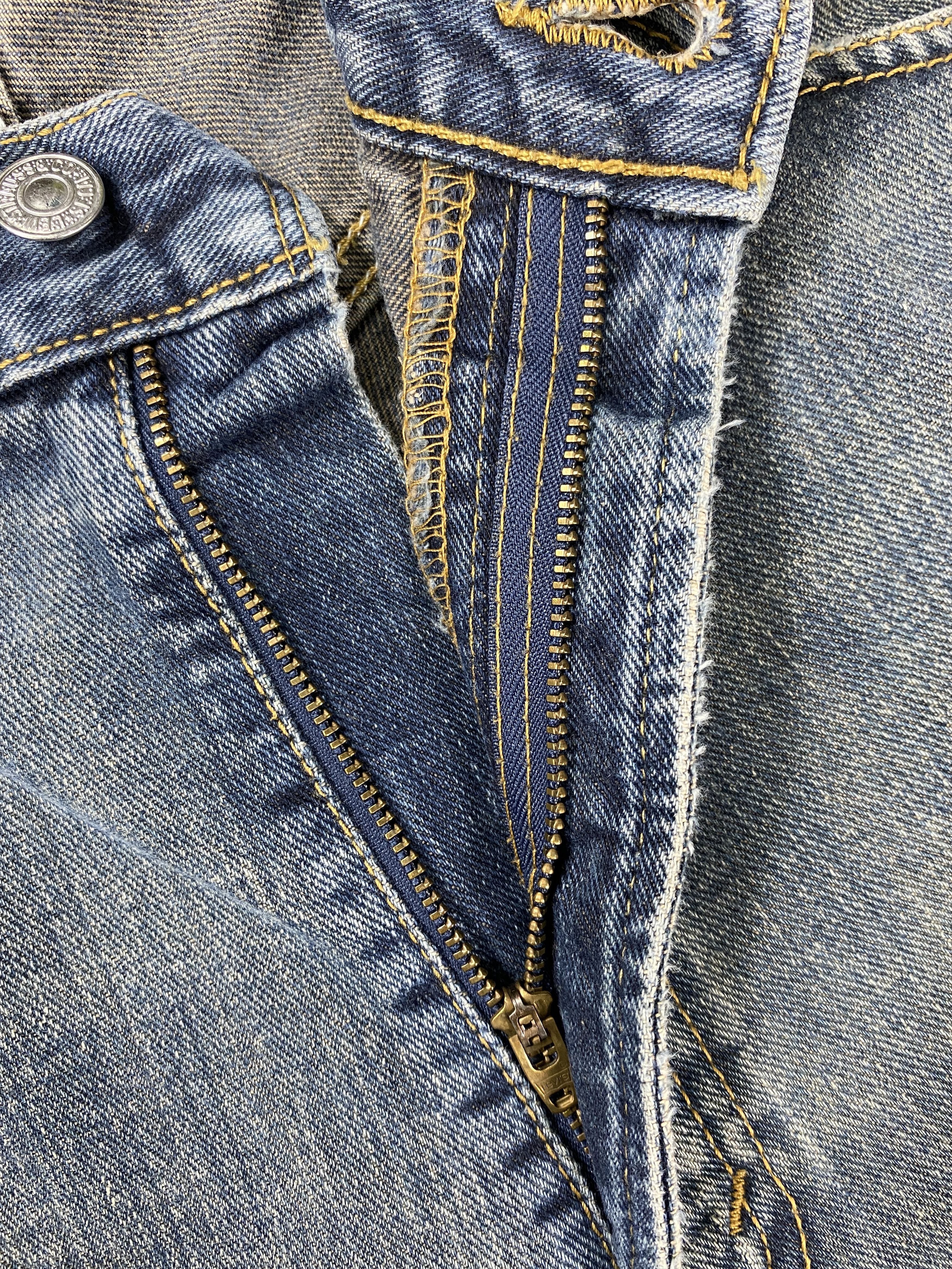 Levi's Faded Blue Vintage Levi's 505 Jeans 36x30.5 Denim -JN2179 Size US 36 / EU 52 - 6 Thumbnail