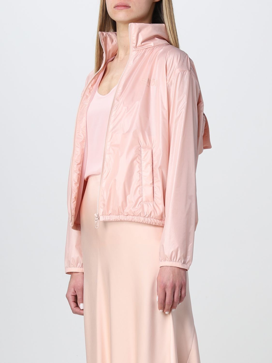 Fendi o1y0925 Jacket in Blush Size M / US 6-8 / IT 42-44 - 2 Thumbnail