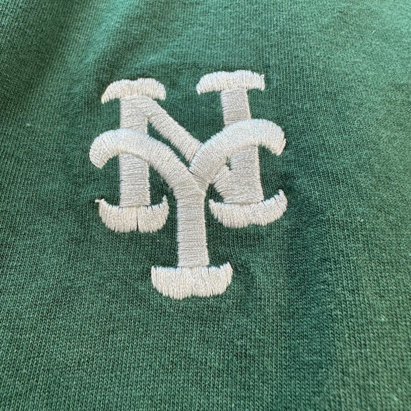 Other Vintage New York Mets Embroidered T Shirt Green MLB 90s 2XL Size US XXL / EU 58 / 5 - 5 Thumbnail