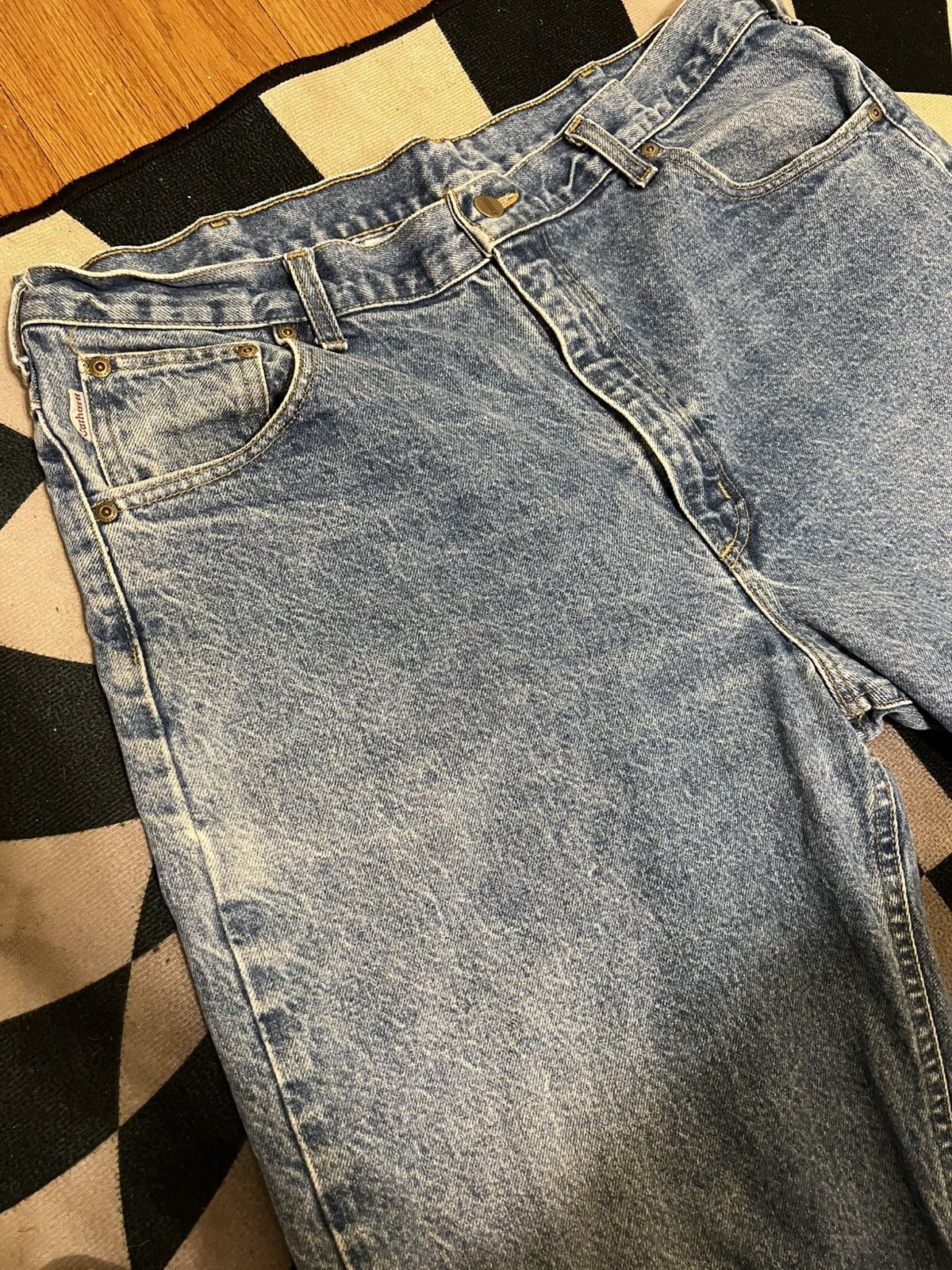 Carhartt Carhartt B100 DST Relaxed Fit Denim Jeans Size US 40 / EU 56 - 3 Thumbnail