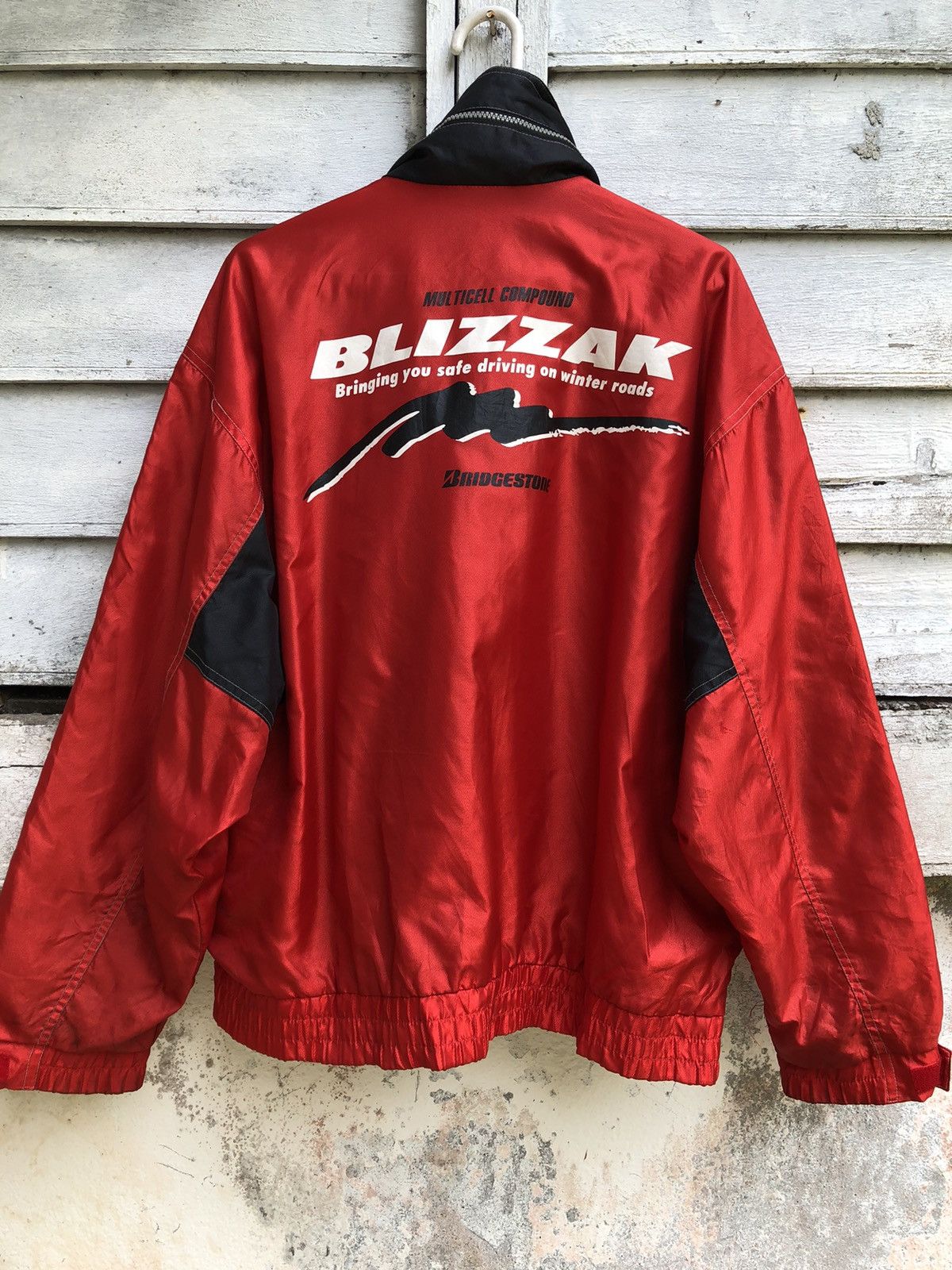 Sports Specialties Bridgestone Blizzak Jacket Nylon Bomber Jacket Size US M / EU 48-50 / 2 - 2 Thumbnail