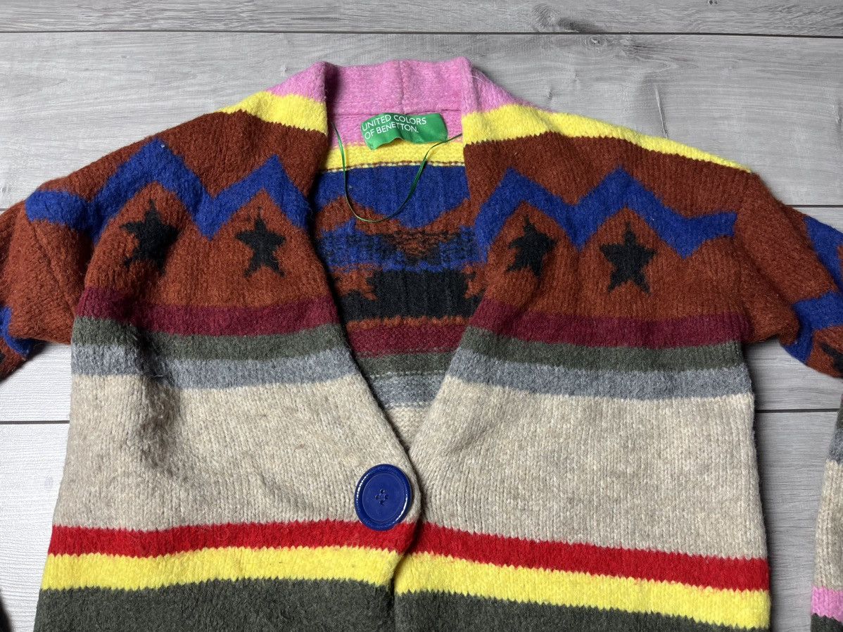 United Colors Of Benetton Benetton cardigan sweater 100% wool RRP 300$ Size US M / EU 48-50 / 2 - 3 Thumbnail