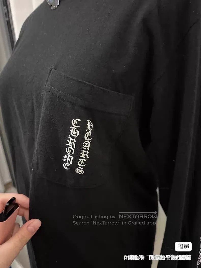 Chrome Hearts CHROME HEARTS Size S Cross black thin long sleeves Size US S / EU 44-46 / 1 - 4 Thumbnail
