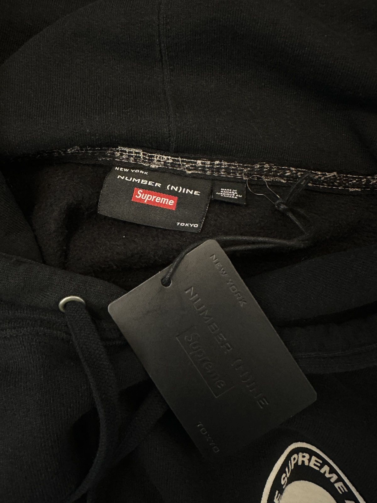 Supreme Supreme x Number (N)ine FW25 F* Everybody Hooded Sweatshirt Size US L / EU 52-54 / 3 - 7 Thumbnail