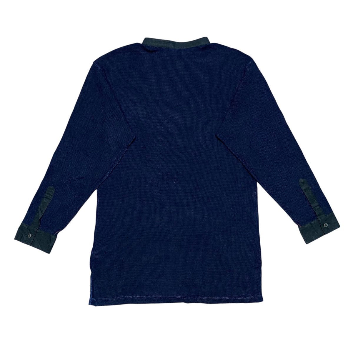 Maison Margiela Rare‼️🔥Maison Margiela Waffle Button Henley Neck T-shirt Size US S / EU 44-46 / 1 - 2 Thumbnail