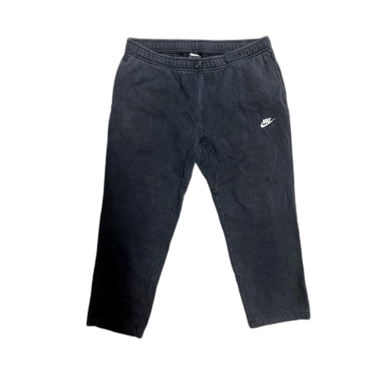 Nike Nike Gym Black Sweatpants COtton Pockets Mens 2XL Size US 26 / EU 42 - 1 Thumbnail