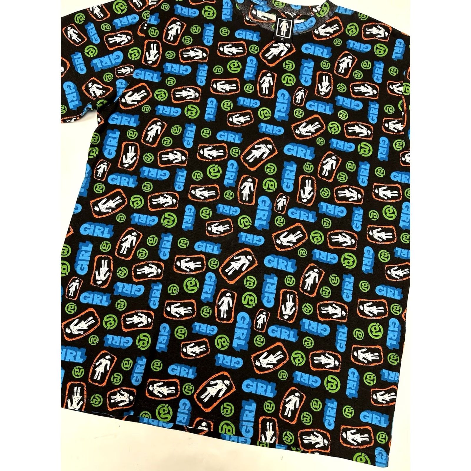 Girl Skateboards VINTAGE Girl Skateboards T Shirt Sprinkles All Over Print Premium Shirt XL AOP Shirt Size US XL / EU 56 / 4 - 5 Thumbnail