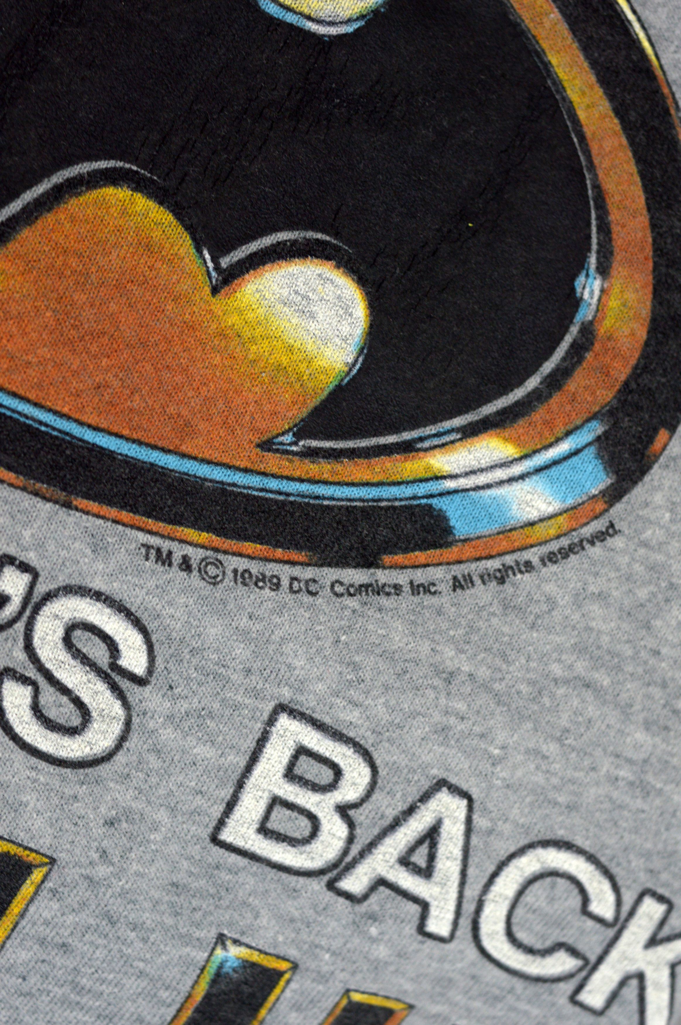 Vintage Vintage The Joker Batman The Jokers Back 1989 t shirt Size US L / EU 52-54 / 3 - 5 Thumbnail