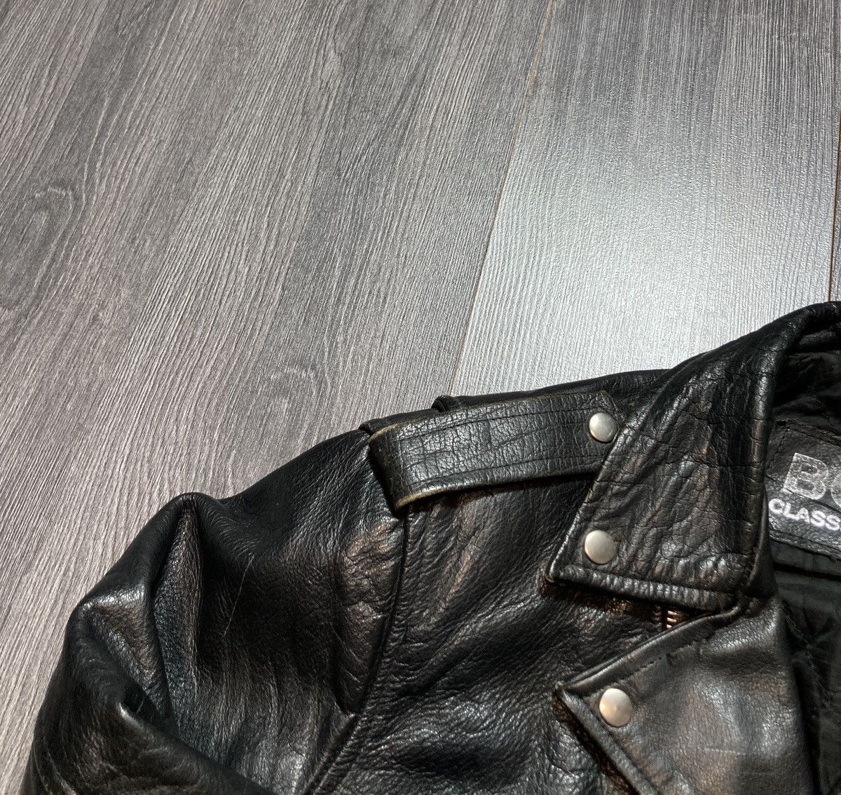 Boy London 90s Vintage Leather Bike Cropped Jacket Harley style Size US S / EU 44-46 / 1 - 6 Thumbnail
