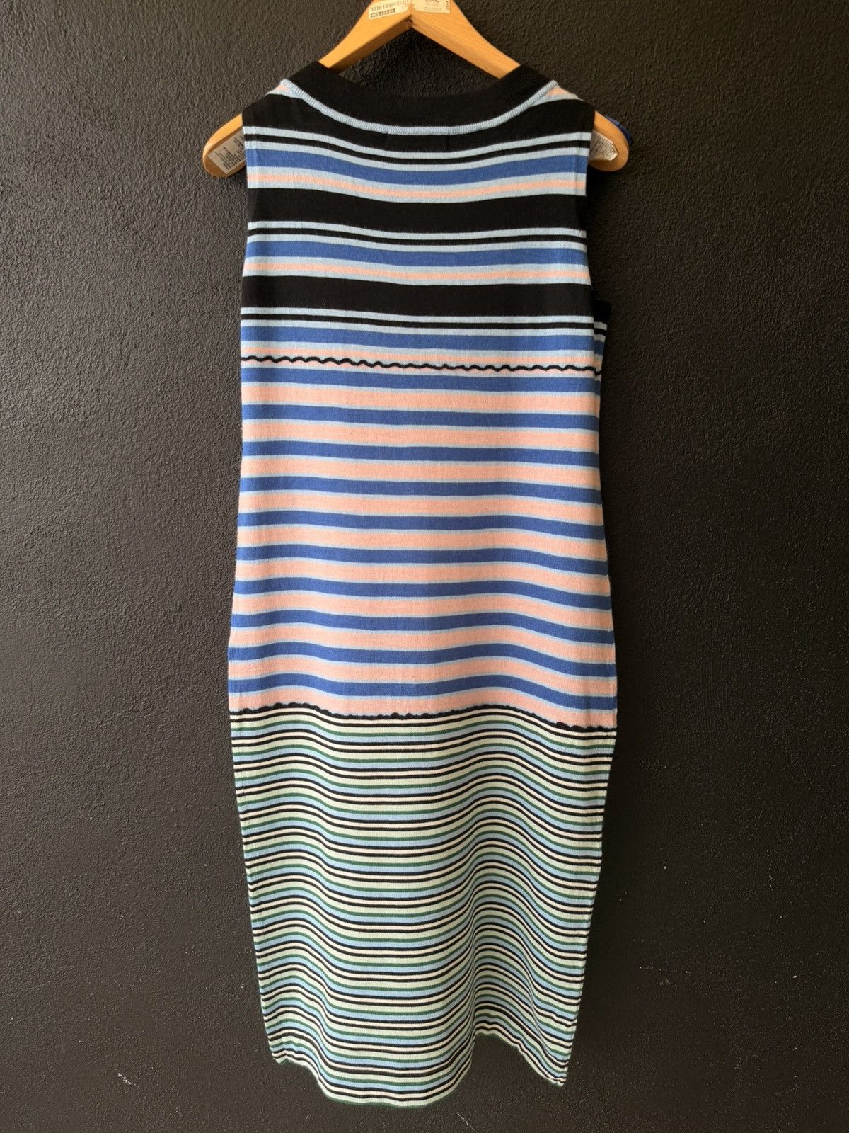 Marni BNWT Uniqlo x Marni Merino Blend Striped Knit Dress Size L / US 10 / IT 46 - 2 Thumbnail