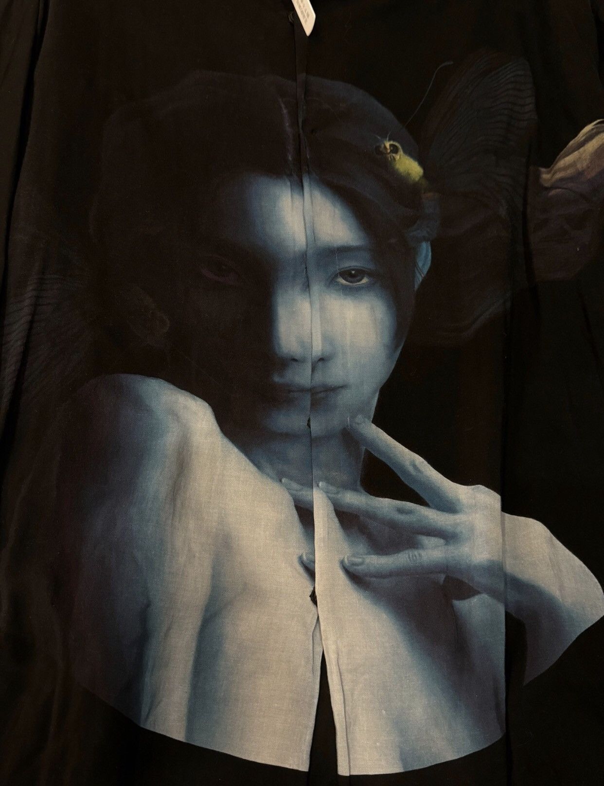 Yohji Yamamoto Yohji Yamamoto 2018 AW Uchida Bird Wheel of Destiny Shirt Size M / US 6-8 / IT 42-44 - 4 Thumbnail