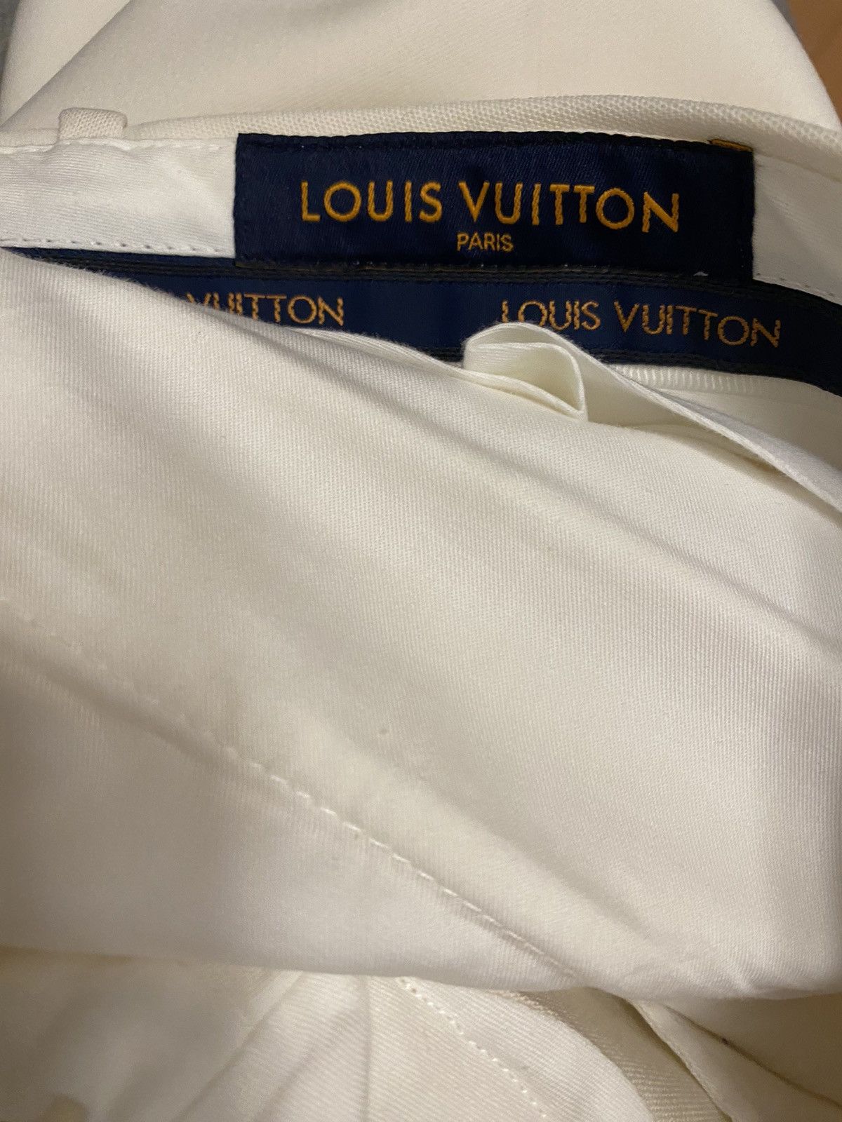 Louis Vuitton Louis Vuitton white tailored shorts 38 Size US 32 / EU 48 - 5 Thumbnail