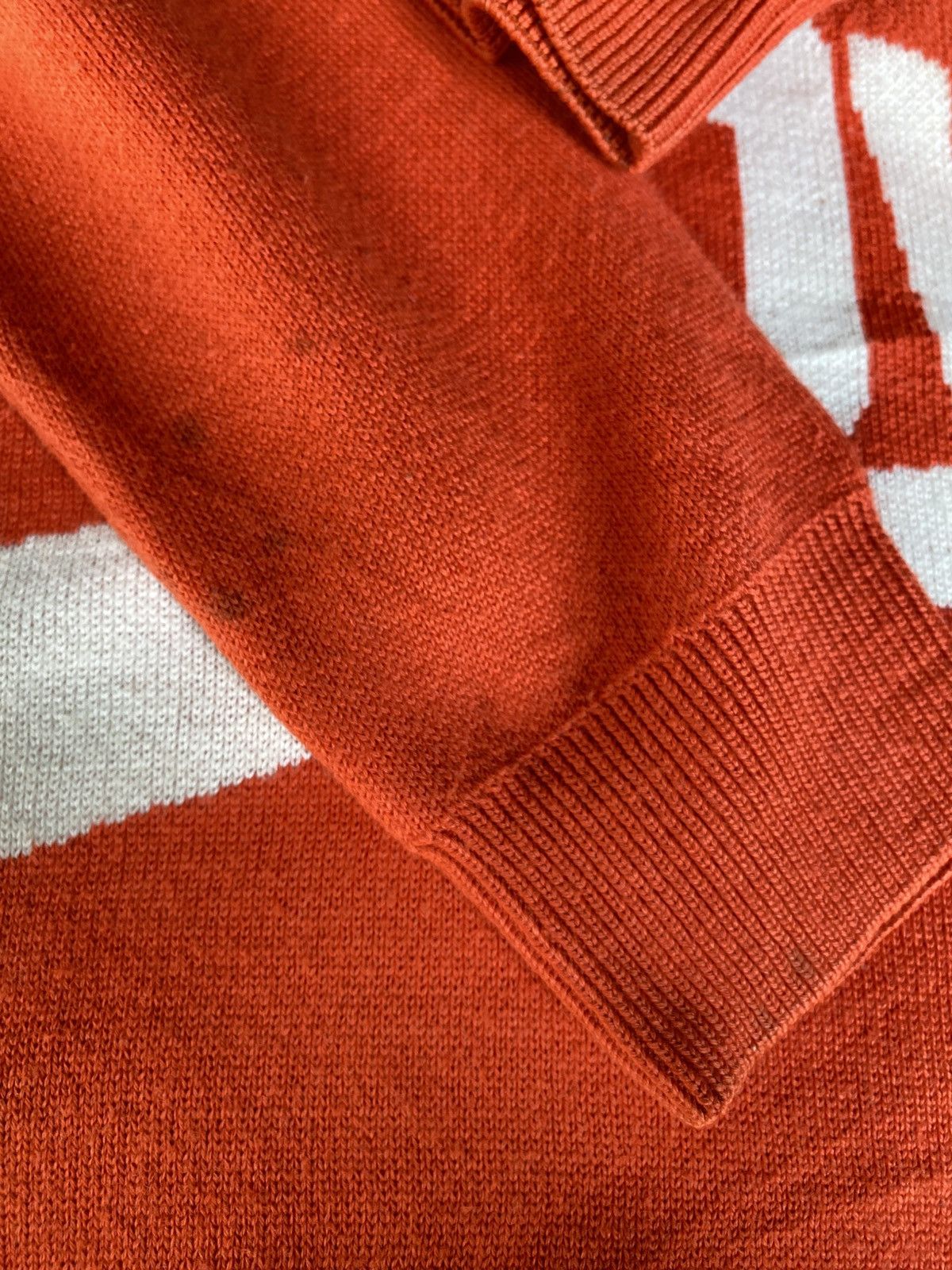 Gosha Rubchinskiy ГОША РУБЧИНСКИЙ Orange Logo Turtleneck Size S / US 4 / IT 40 - 11 Thumbnail