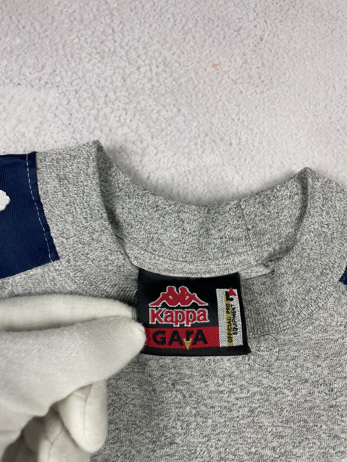 Vintage Vintage Kappa FC Barcelona Training 90 Rare Logo Tape Jersey Size US L / EU 52-54 / 3 - 16 Thumbnail