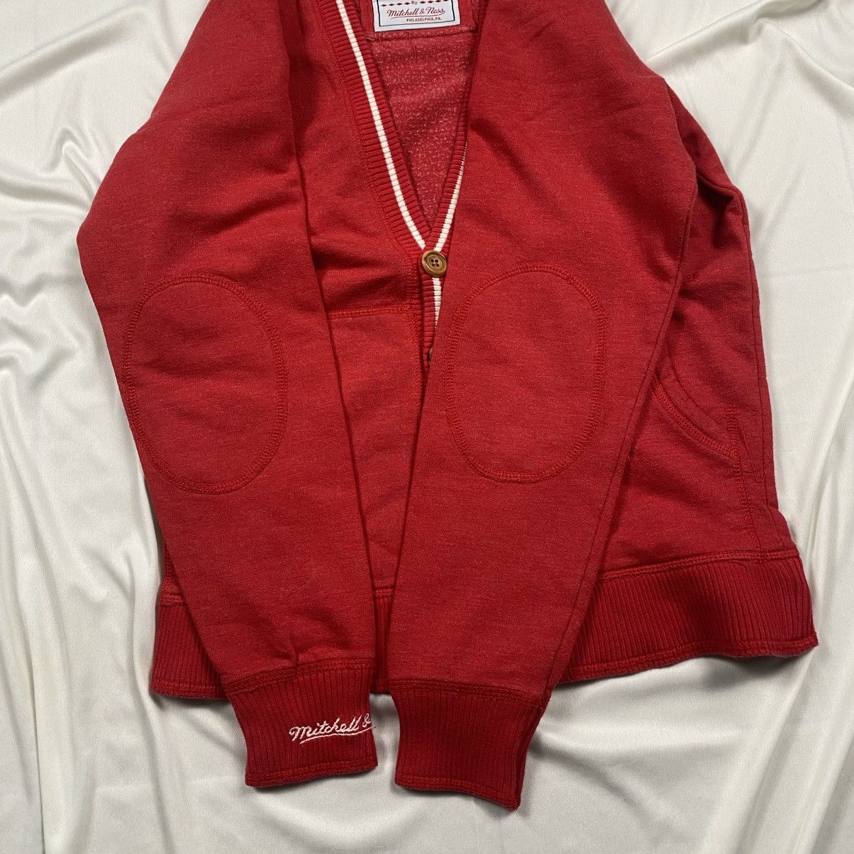Mitchell & Ness Mitchell&Ness MLB Phillies Jumper Cardigan Sweaters Size S / US 4 / IT 40 - 6 Thumbnail