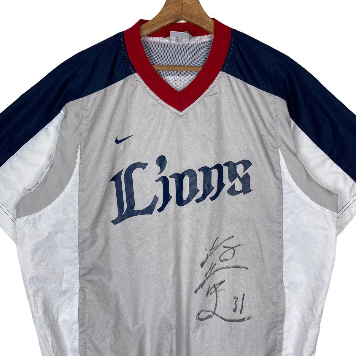 Nike Nike Lions NFL Multicolor Pullover Jumper signature Size US XXL / EU 58 / 5 - 2 Thumbnail