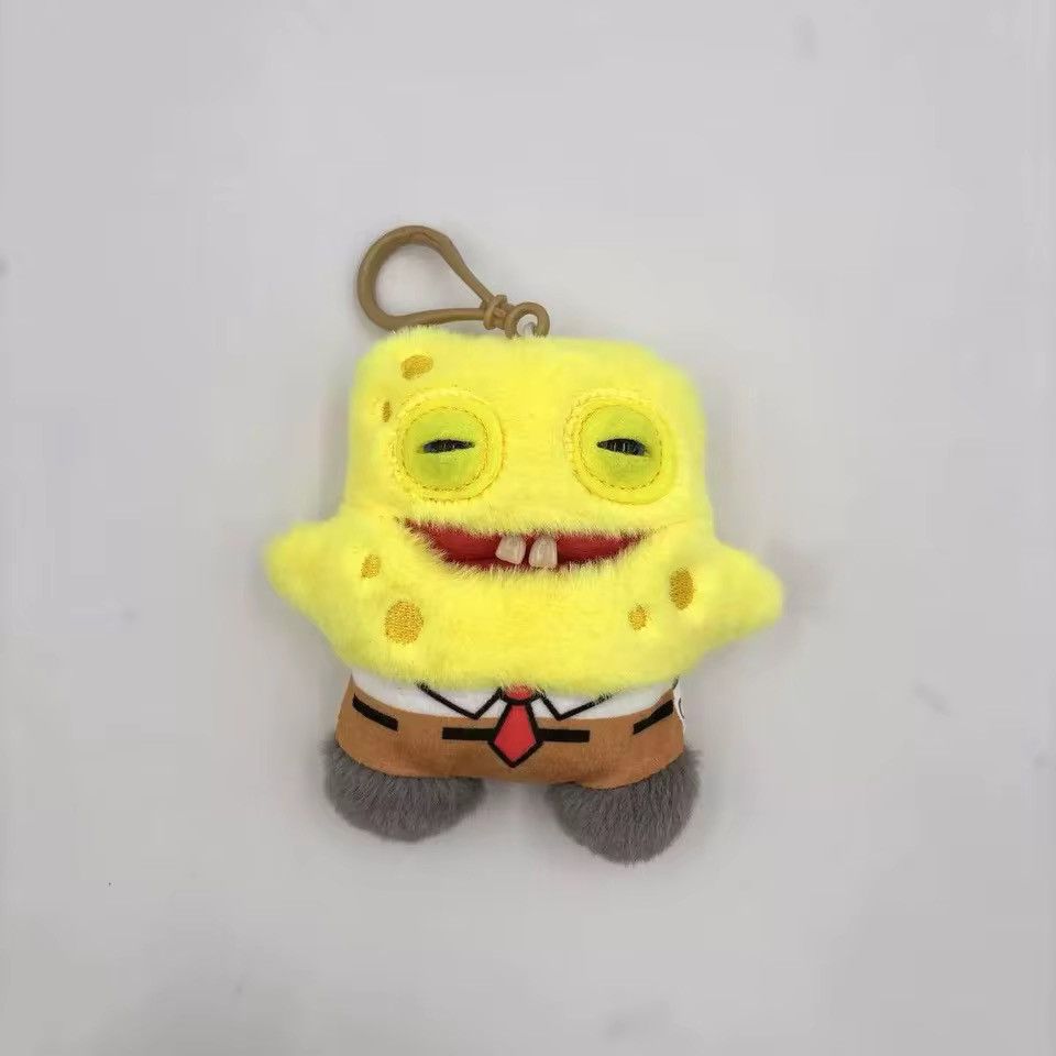 FOR OTHERS Gap-Toothed Spongebob Plush Keychain Pendant Size ONE SIZE - 1 Thumbnail