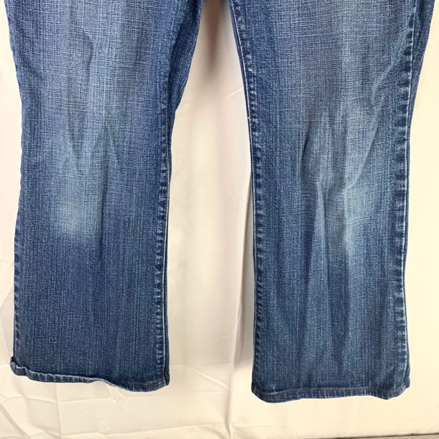 Levi's Levi's 515 Bootcut Jeans 16 Short Blue Medium Wash Stretch Womens Size 38" / US 16 / IT 52 - 4 Thumbnail