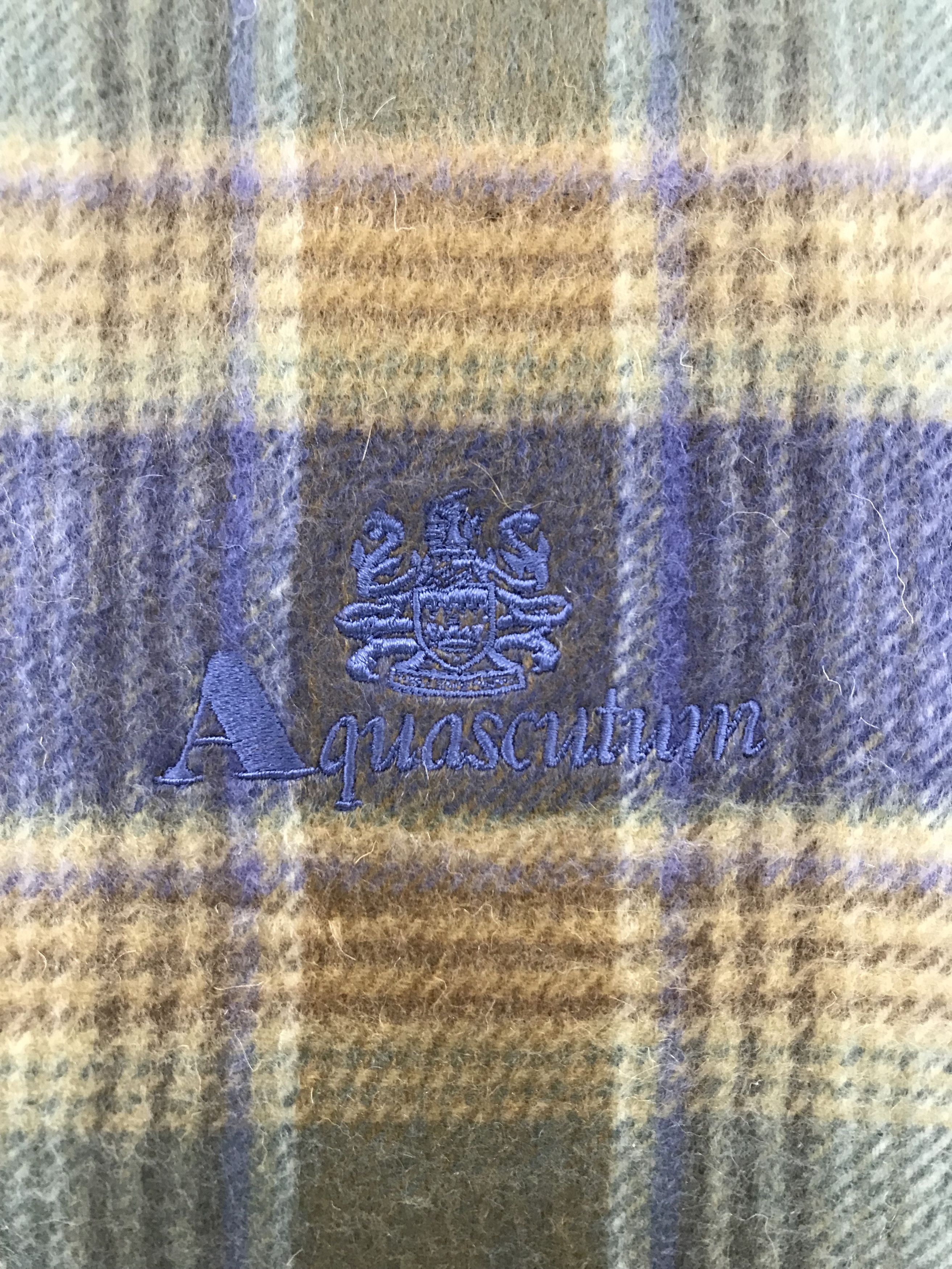 Aquascutum × Vintage Aquascutum Scarf / Muffler / Neckwear - WW1174 Size ONE SIZE - 4 Thumbnail