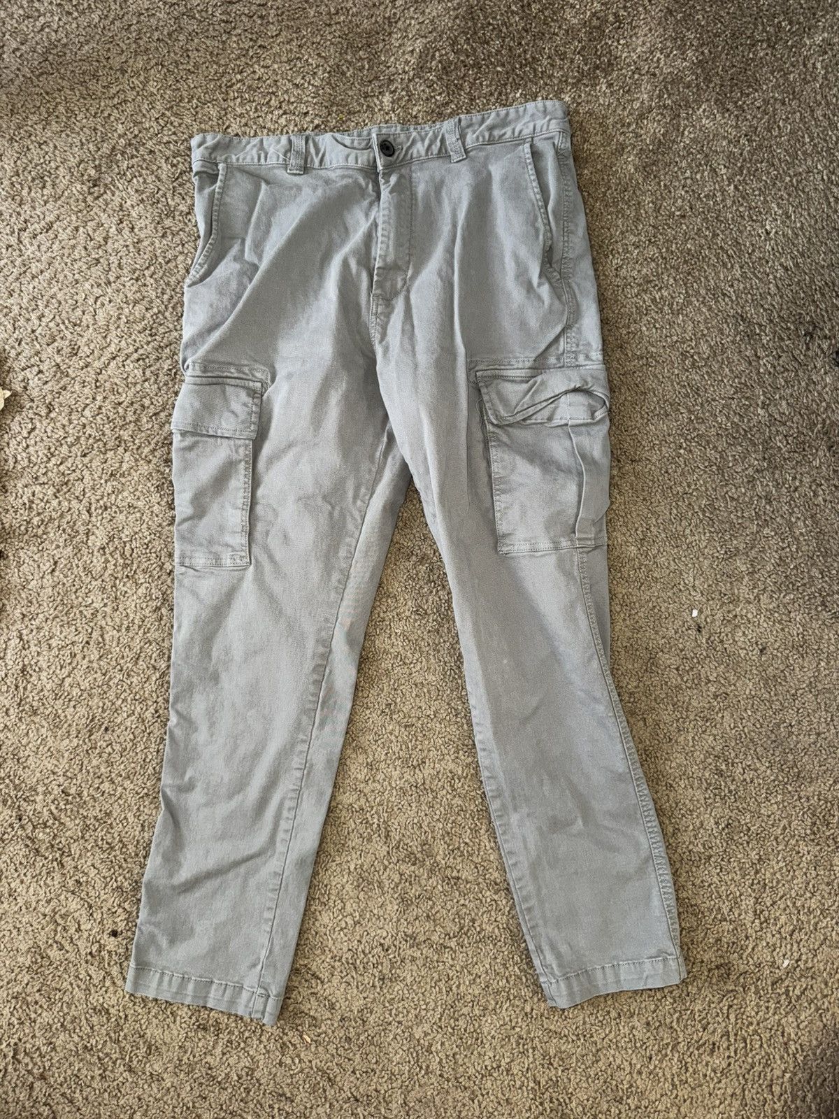 Zara Zara Green Cargo Pants Size US 34 / EU 50 - 1 Thumbnail