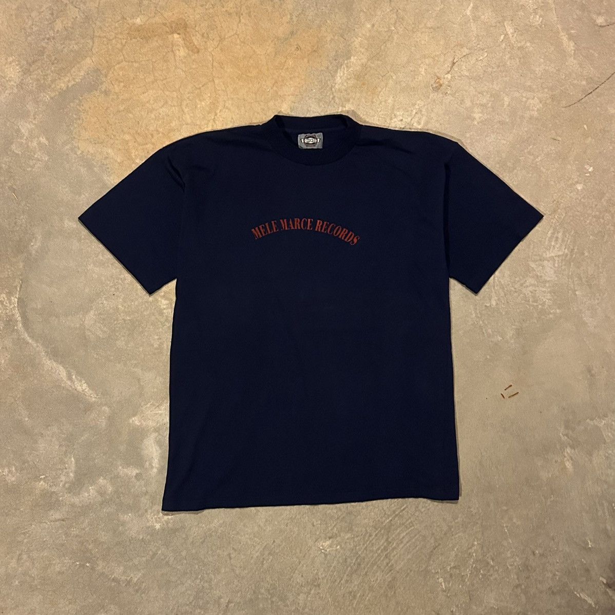 Band Tees × Vintage Crazy Vintage 90s Mele Marce Records Music Label Tee Grunge Size US XL / EU 56 / 4 - 1 Thumbnail