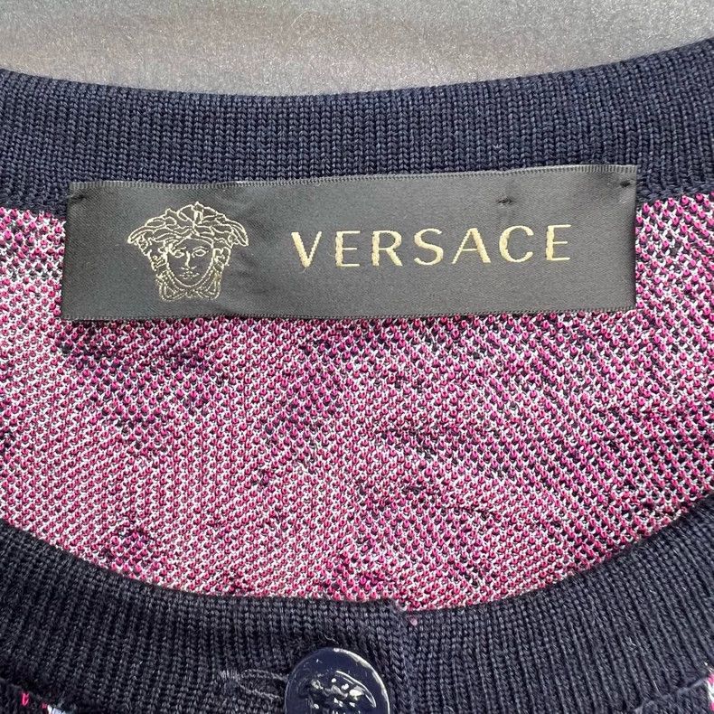 Versace Versace Contrasting breasted knitwear Size S / US 4 / IT 40 - 3 Thumbnail