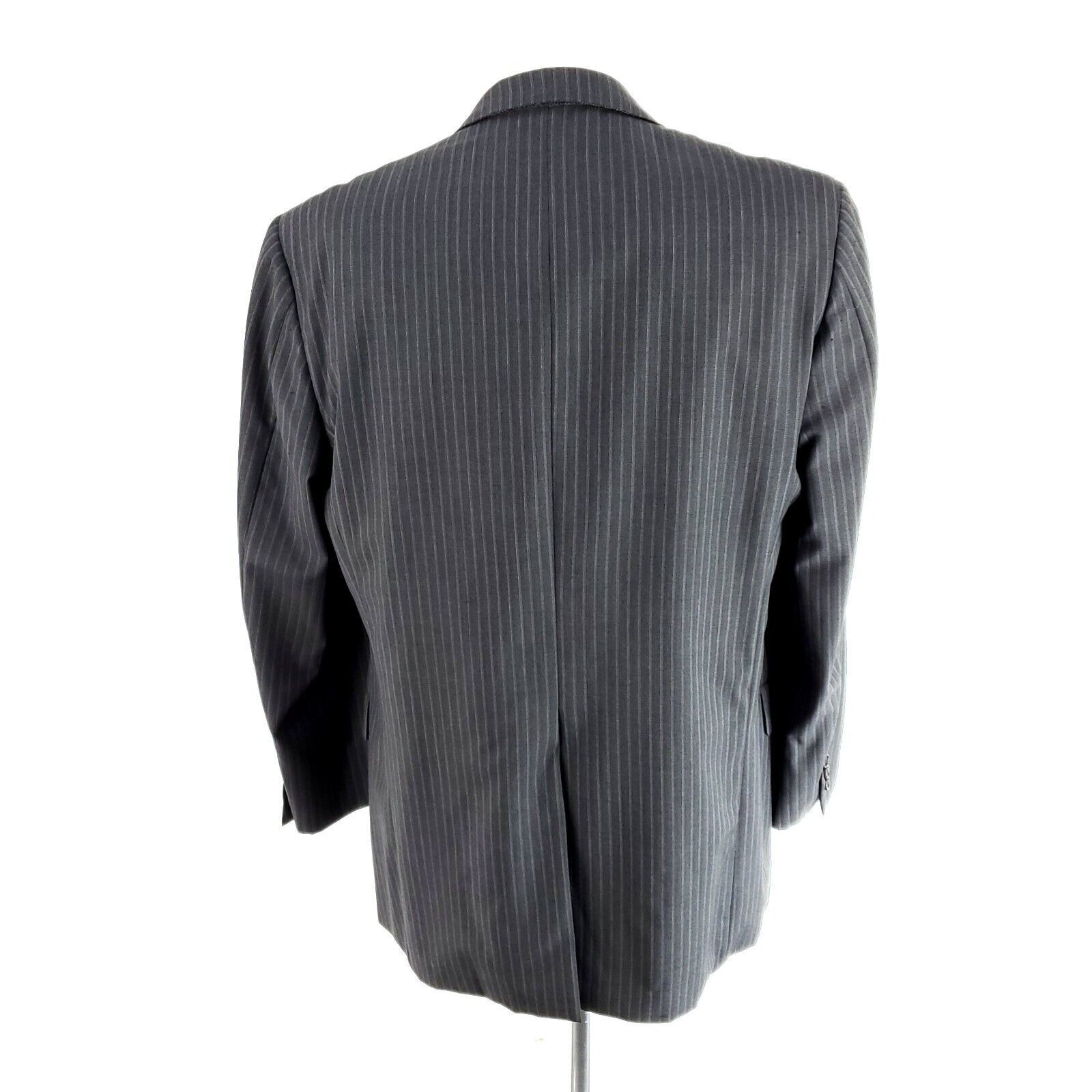 Hickey Freeman Hickey Freeman Nordstrom Madison Wool 2 Button Suit Jacket 4 Size 42R - 5 Thumbnail