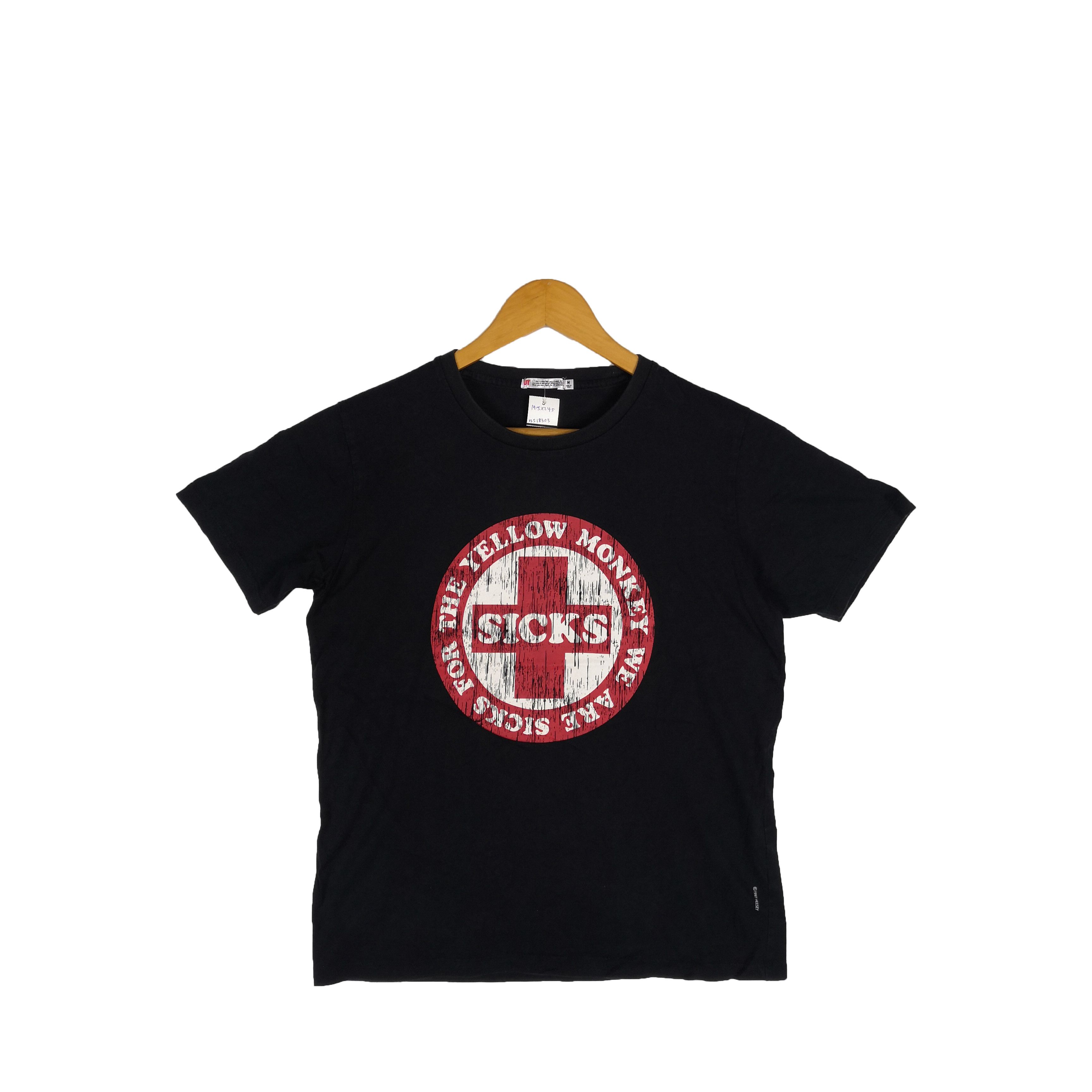 Band Tees Y2K Yellow Monkey T-Shirt Japanese Sick Band Crewneck Tee Size US M / EU 48-50 / 2 - 1 Thumbnail