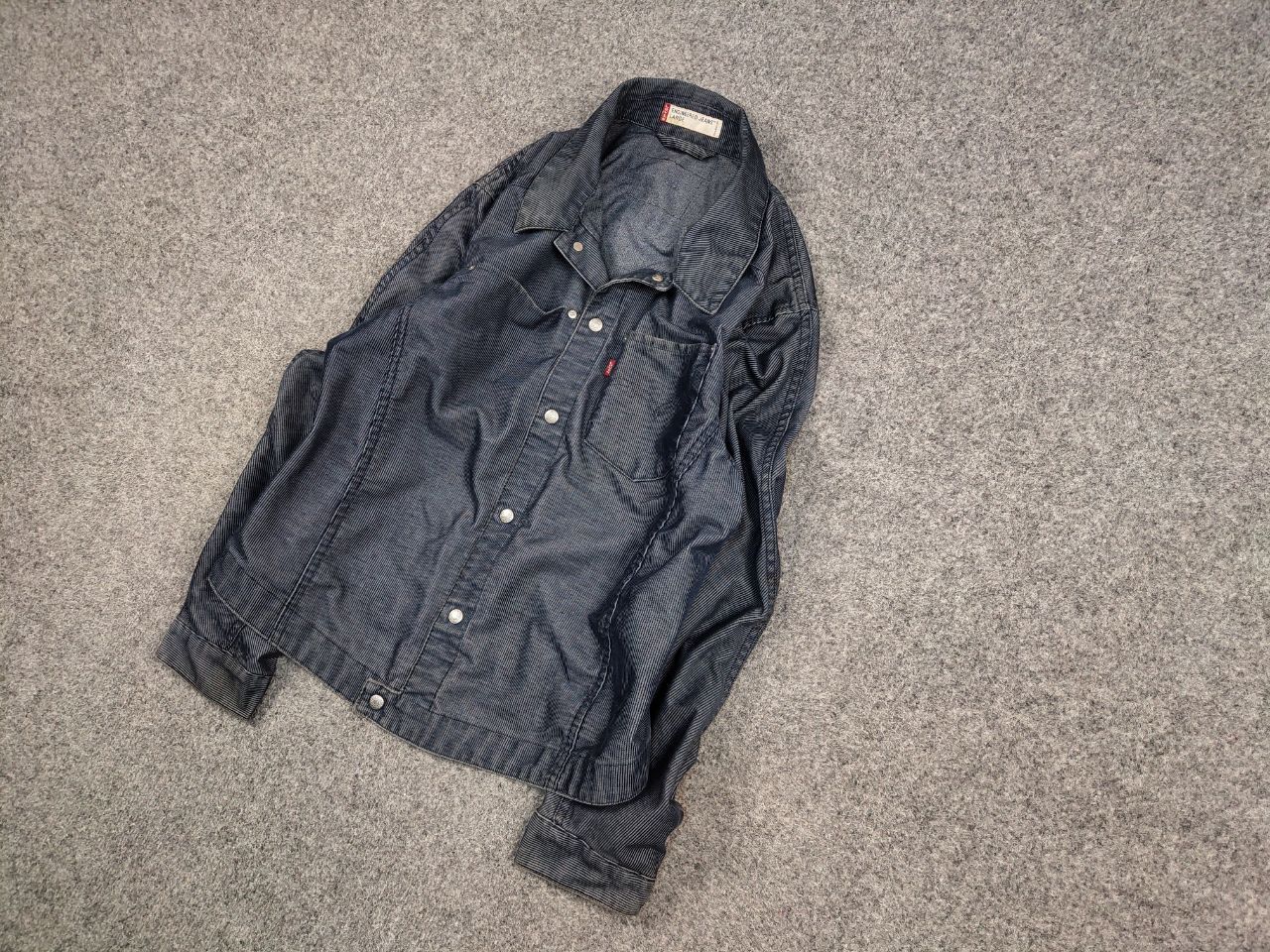 Levi's Vintage 90's levis Engineered Dark Blue Corduroy Jacket Size US L / EU 52-54 / 3 - 2 Thumbnail