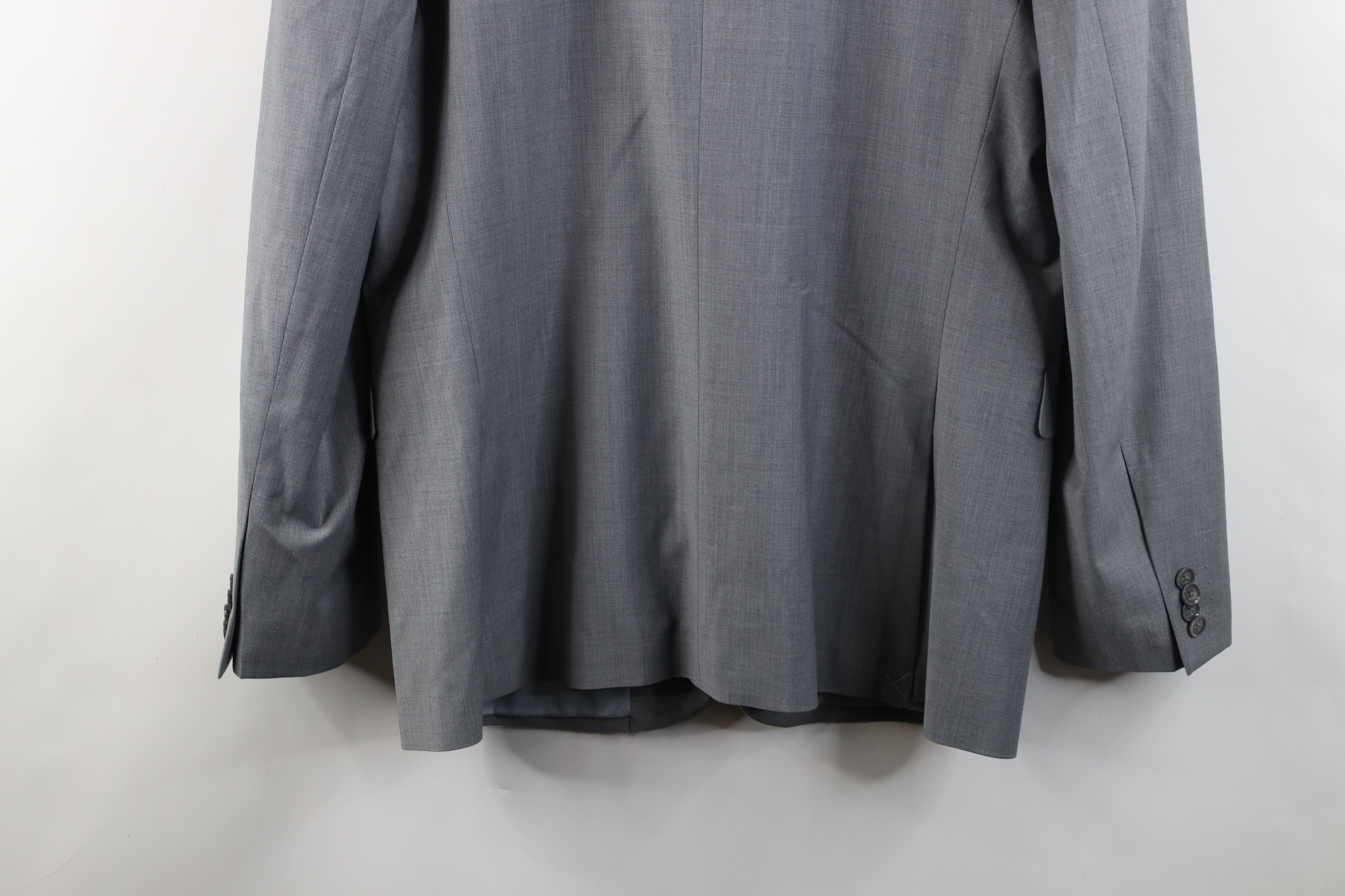 Express × Vintage Express Fit Performance Stretch Chambray Blazer Suit Jacket Size US XXL / EU 58 / 5 - 15 Thumbnail
