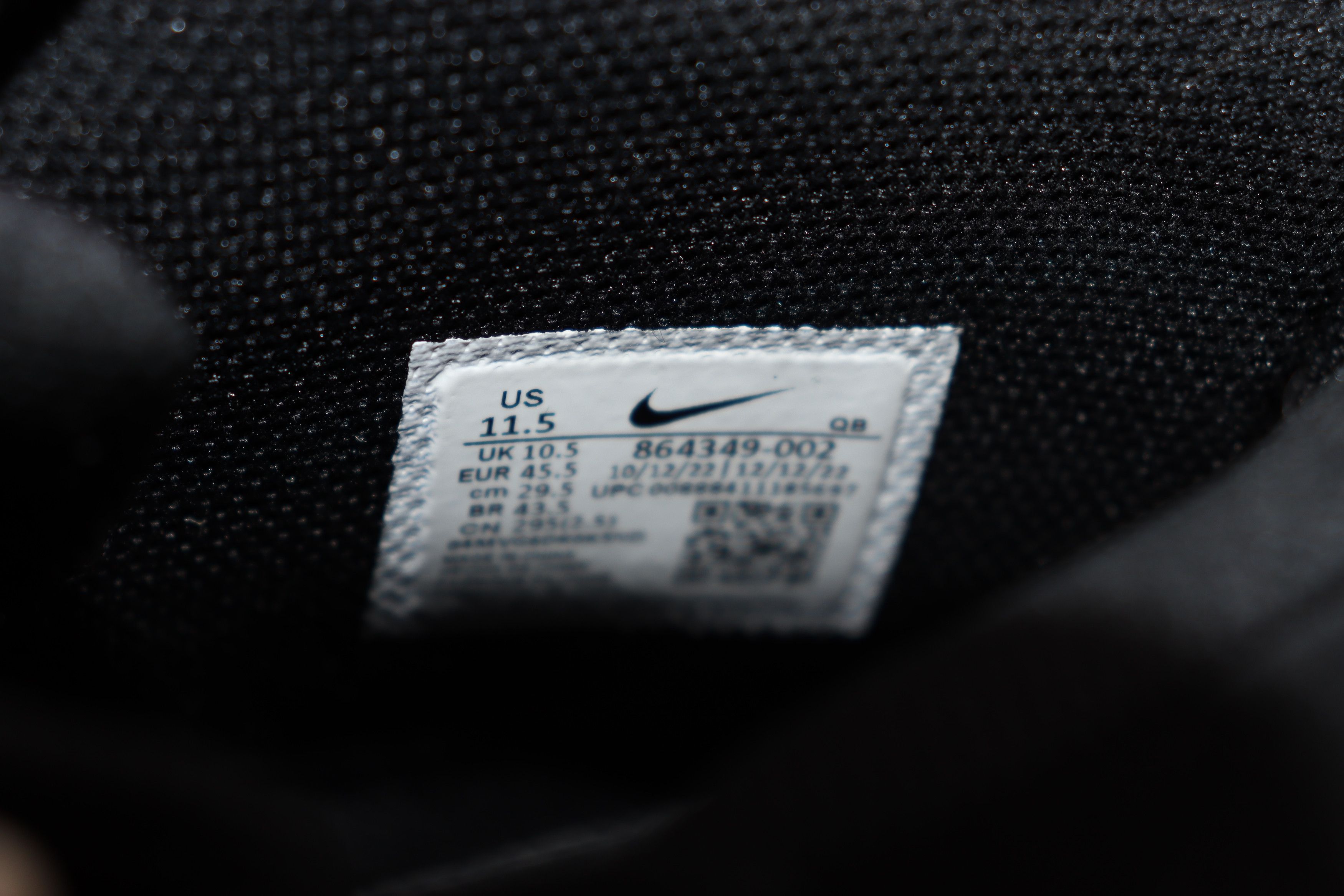 Nike o1rshd1 High Top Sneakers in Black/White Size US 11.5 / EU 44-45 - 15 Thumbnail