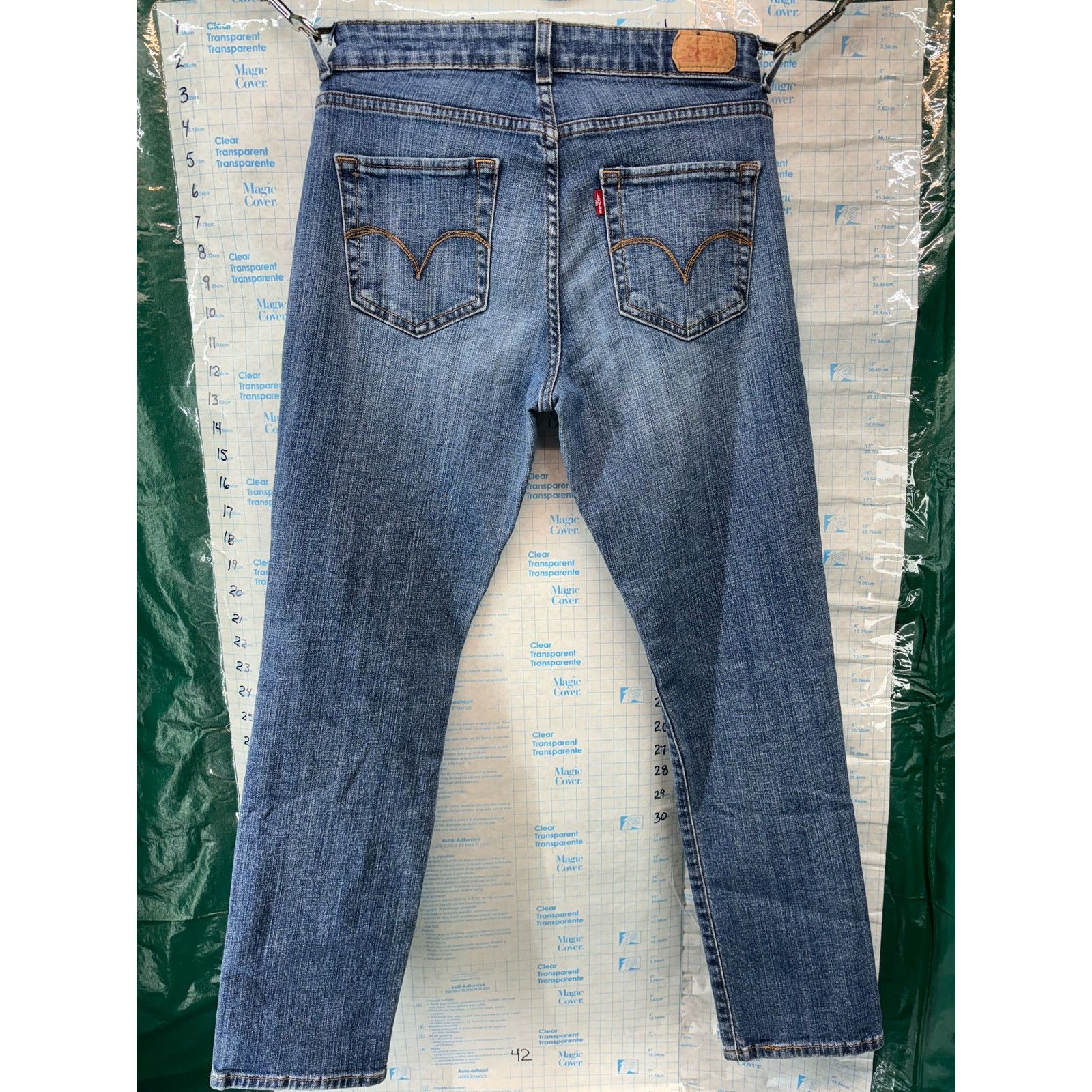 Levi's Levi's Original Jean Size 8S/C Medium Wash Skinny Denim Size 30" / US 8 / IT 44 - 5 Thumbnail