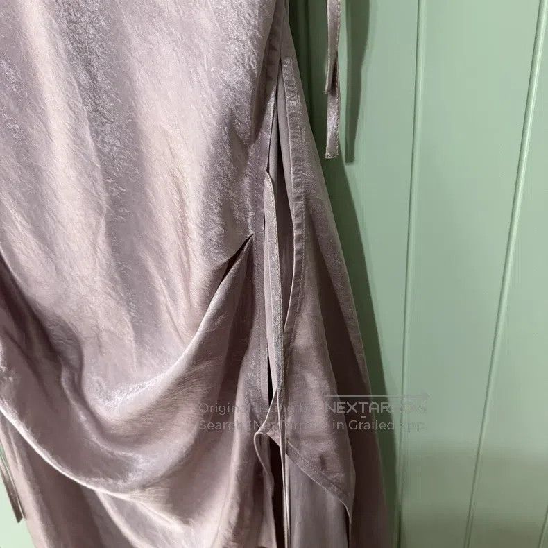 Acne Studios Acne Studios Ladies' Camisole Dress, Silver Gray, 100% Ace Size XS / US 0-2 / IT 36-38 - 7 Thumbnail
