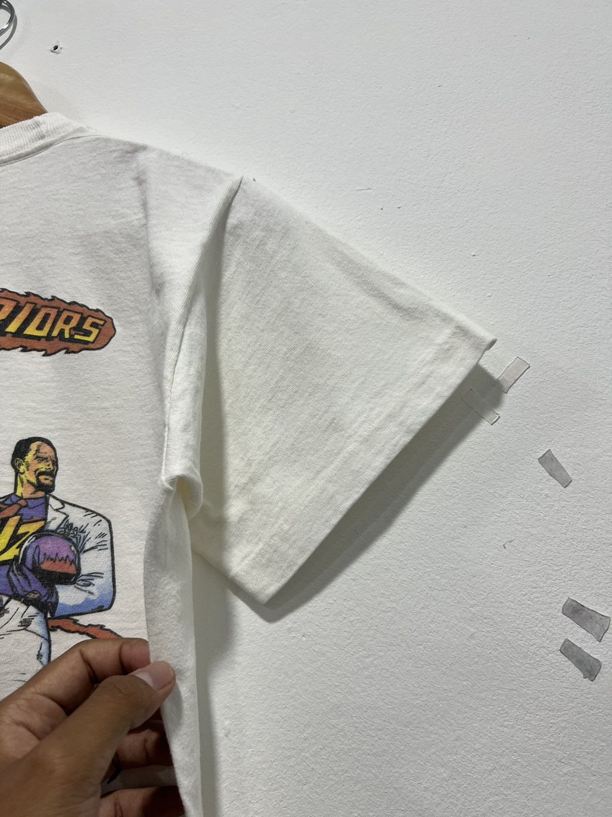 Vintage Vintage 90’s Yz Warriors Comic Promo Tshirt Size US S / EU 44-46 / 1 - 3 Thumbnail