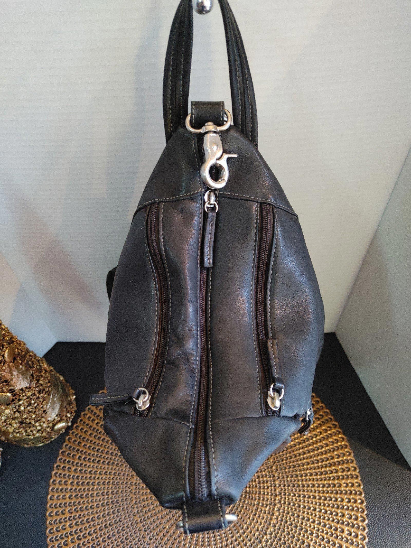 Designer Tignanello Leather Backpack Size ONE SIZE - 3 Thumbnail