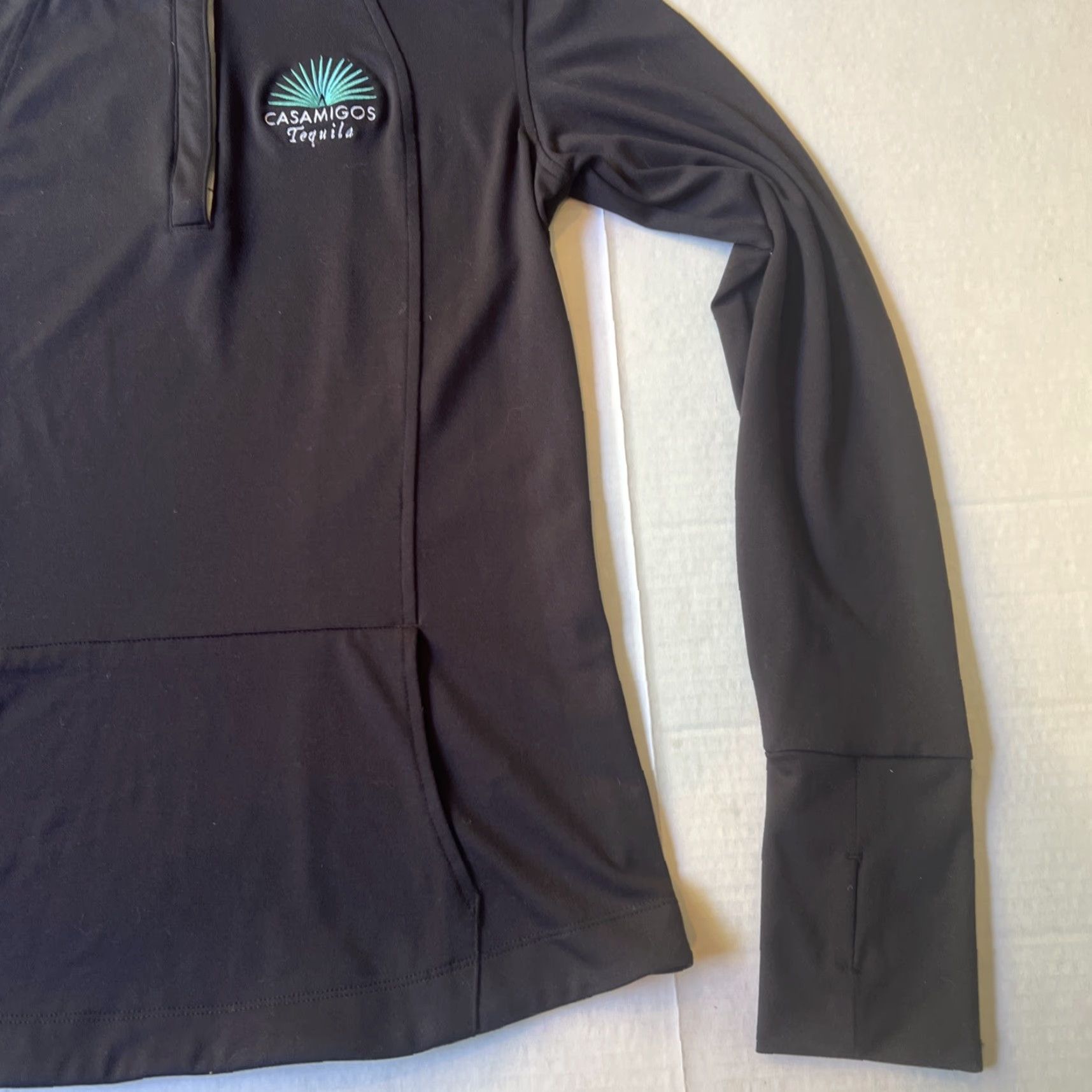 Vintage VINTAGE Rare Heather Grey Casamigos Tequila Hoodie Sweatshirt Womens Small Graphic Logo Zip Pockets All Seasons Tequila Drinker Mens Womens Size S / US 4 / IT 40 - 3 Thumbnail