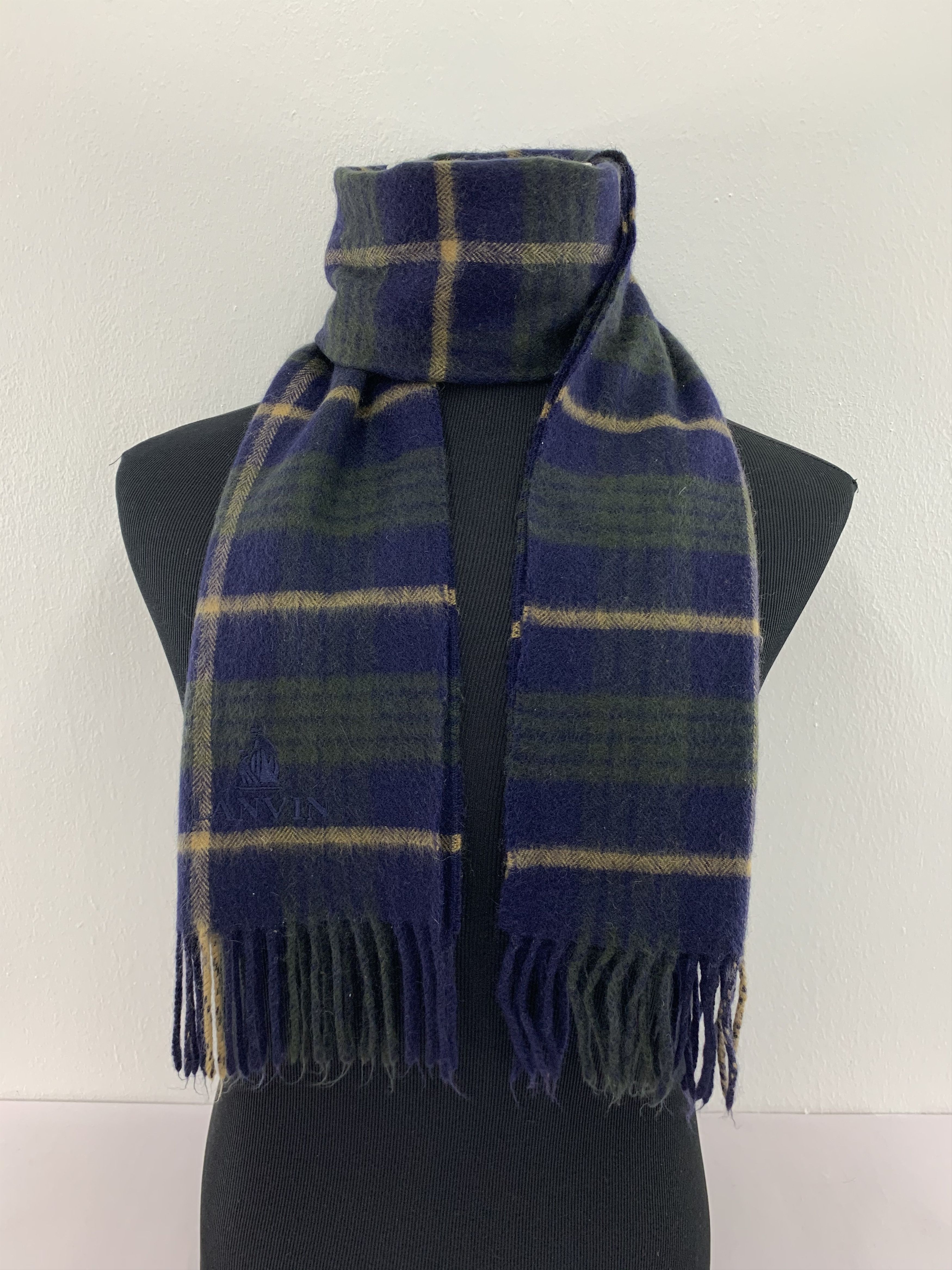 Lanvin Lanvin Scarf Wool Muffler Neck Wrap BL4401 Size ONE SIZE - 1 Thumbnail