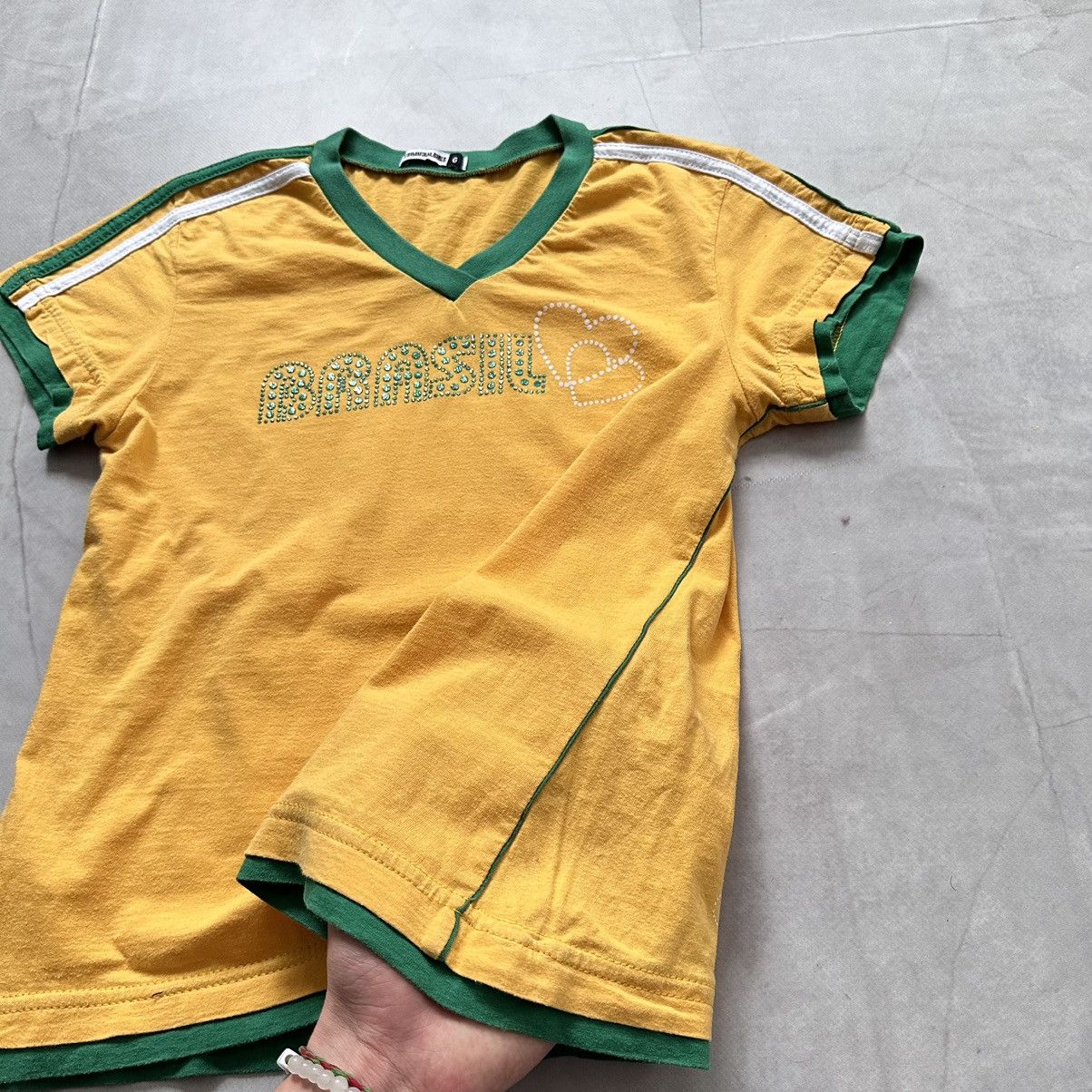 Neil Barrett × Puma Y2K Brasil Hysteric Glamour Vibe T Shirt Bikkembergs Style Size M / US 6-8 / IT 42-44 - 6 Thumbnail