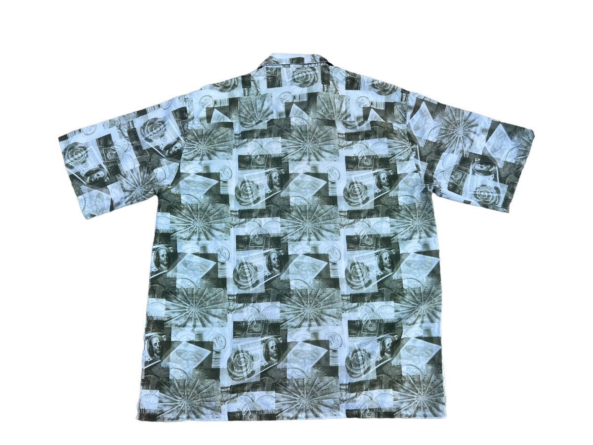 Southpole Vintage 90s SouthPole Benjamin Franklin Dollar Notes Shirt Size US XL / EU 56 / 4 - 2 Thumbnail