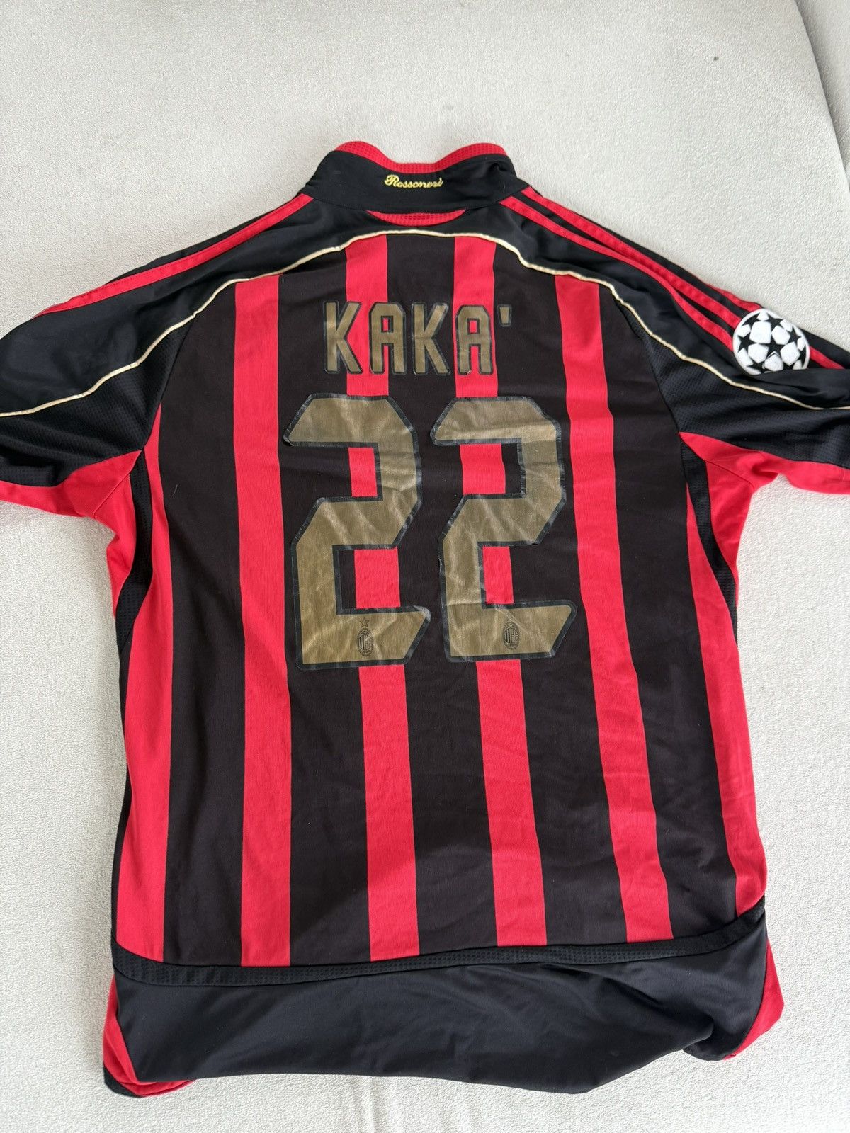Adidas Ac Milan Vintage Jersey Size US XL / EU 56 / 4 - 4 Thumbnail