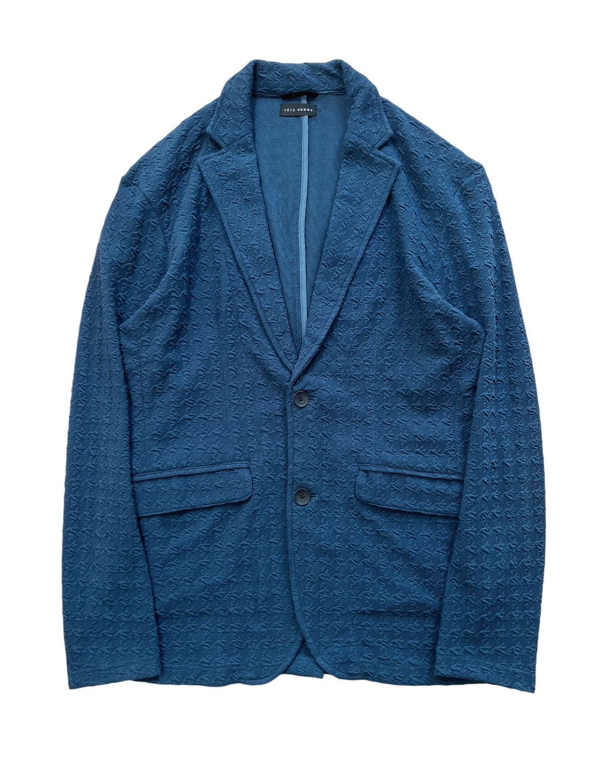 Issey Miyake Tete Homme Abstract Jacket Size US L / EU 52-54 / 3 - 1 Thumbnail