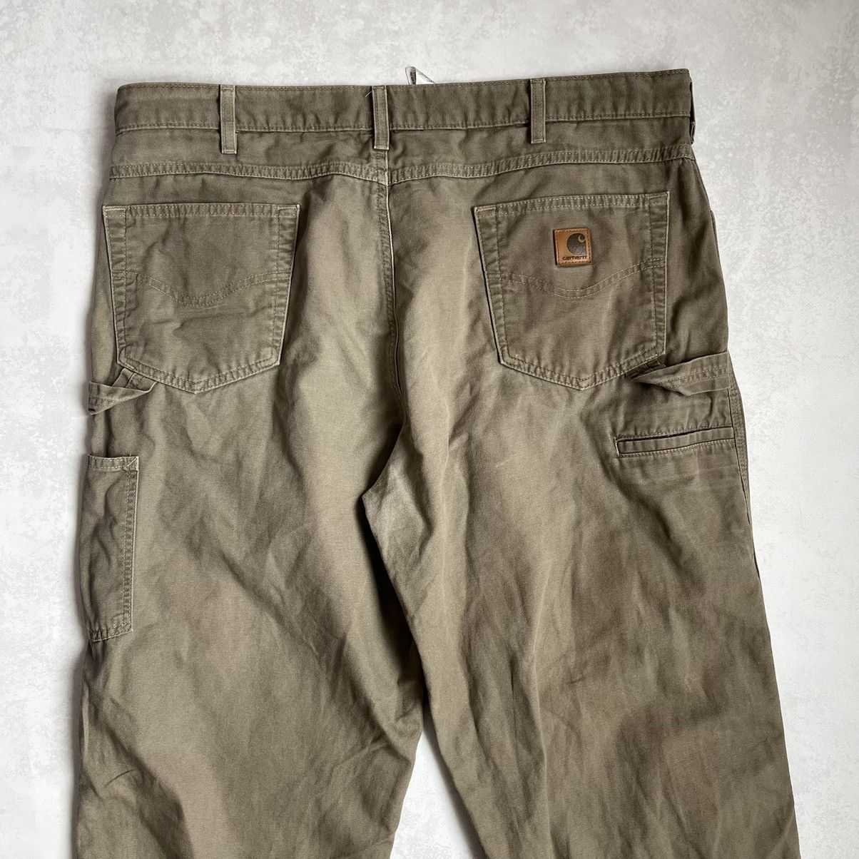 Carhartt × Vintage Vintage Carhartt fadded baggy work wear carpenter pants Size US 40 / EU 56 - 8 Thumbnail