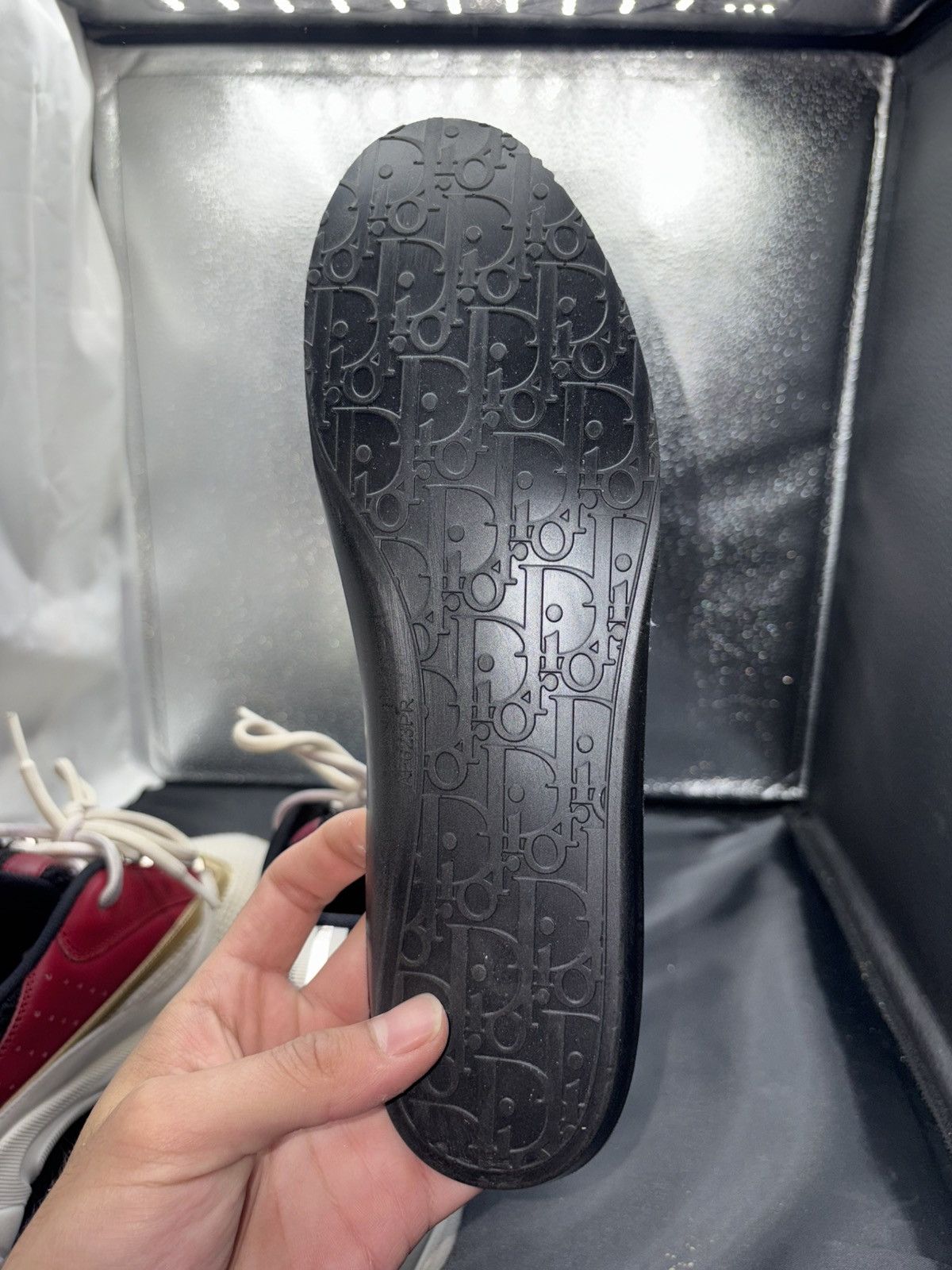 Dior Dior B22 Burgundy Gold Size US 12 / EU 45 - 7 Thumbnail