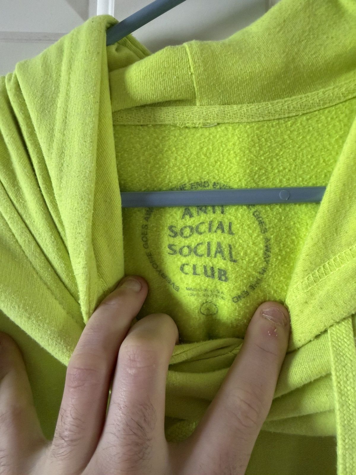Anti Social Social Club Assc overthinking Hoodie Size US L / EU 52-54 / 3 - 3 Thumbnail