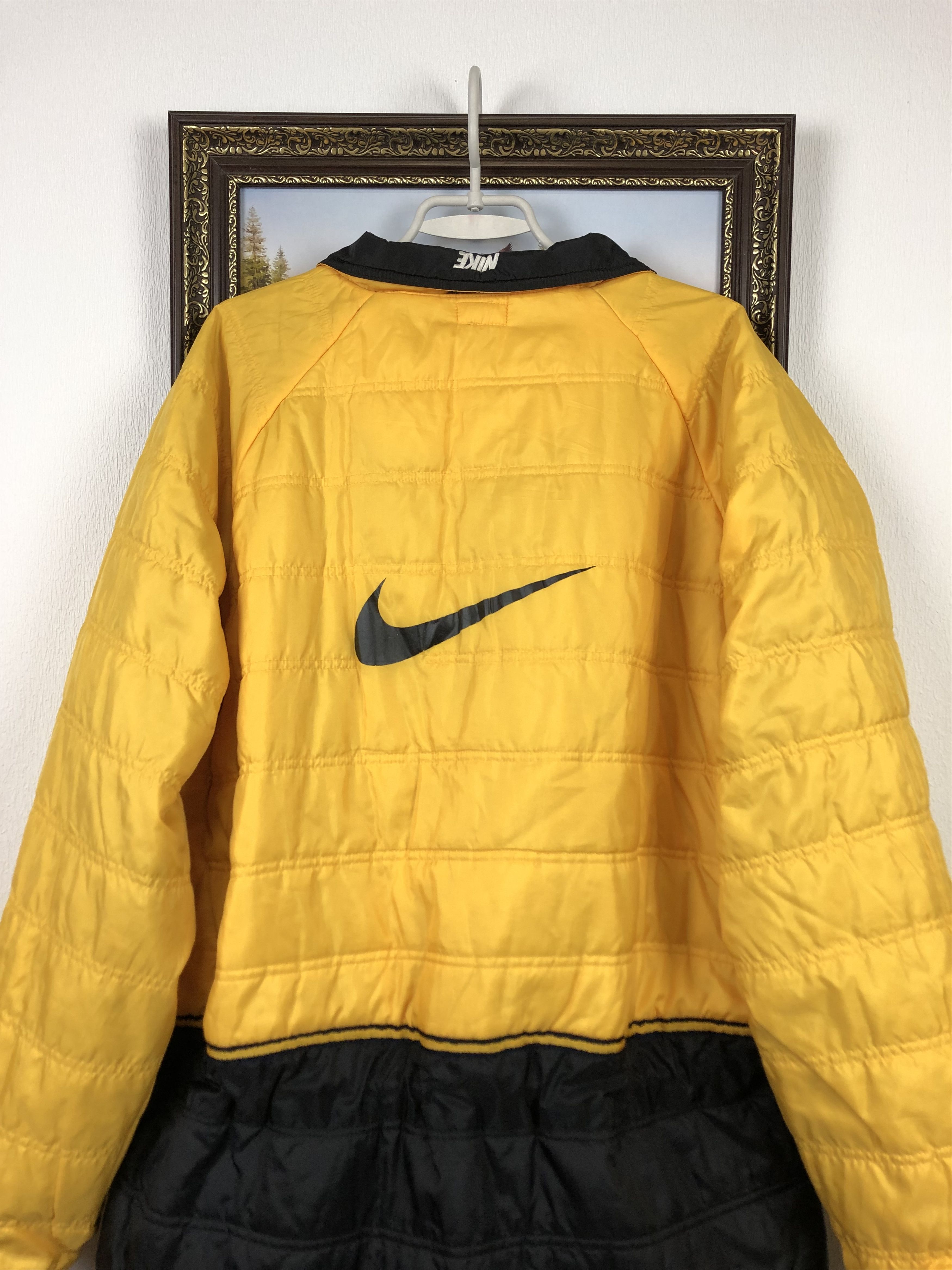 Nike Vintage Borussia Dortmund Football Warm Jacket Double Sided Size US XXL / EU 58 / 5 - 25 Thumbnail