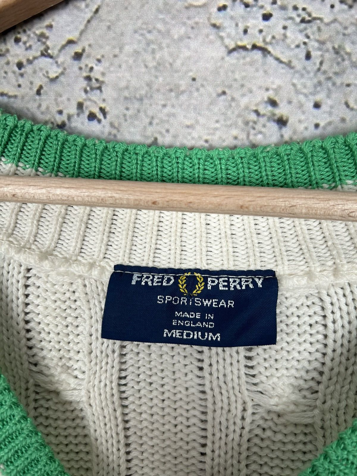 Fred Perry Vintage Fred Perry Old Money Avant-garde Archival Sweater Size US M / EU 48-50 / 2 - 4 Thumbnail