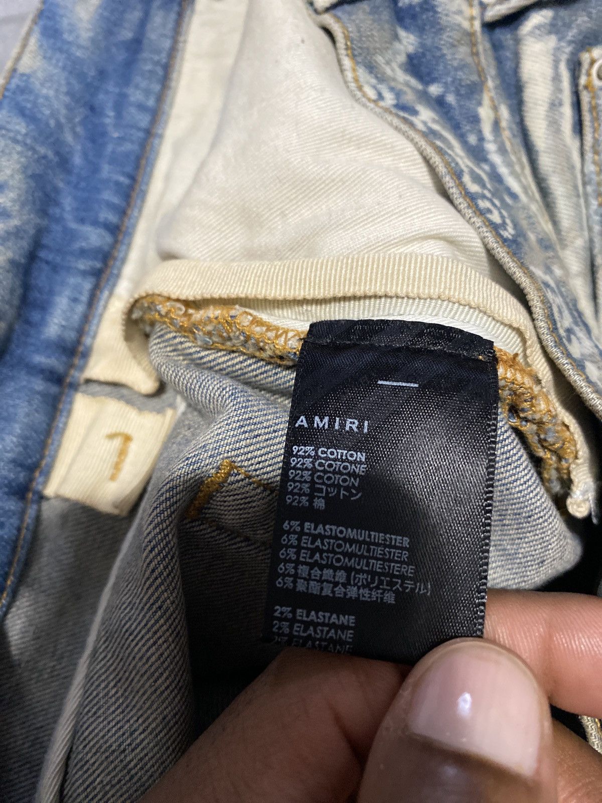 Amiri Amiri jeans Size US 32 / EU 48 - 7 Thumbnail