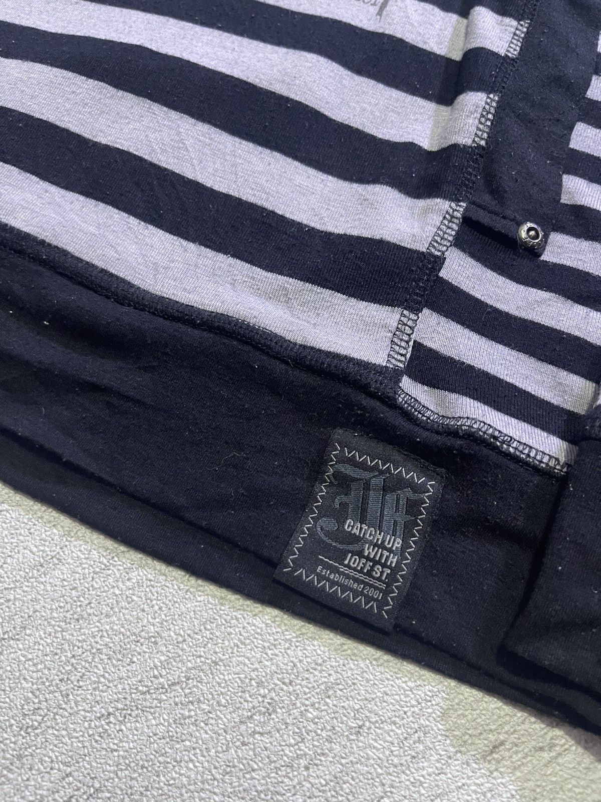 Hysteric Glamour JOYOUS Y2K HOODIE WITH STRIPED PATTERN Size US M / EU 48-50 / 2 - 5 Thumbnail